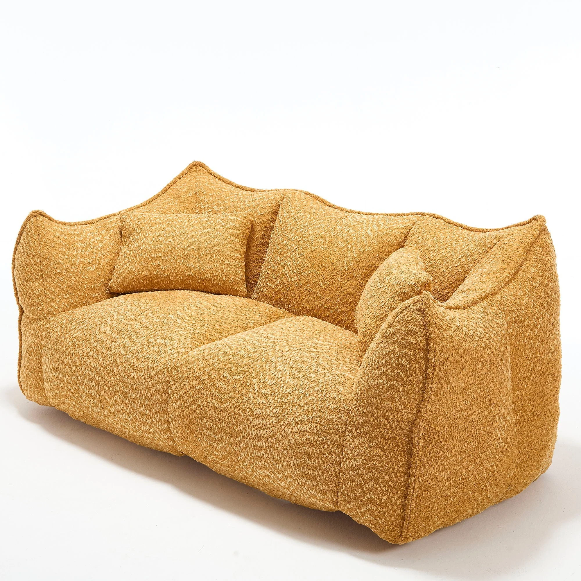 Comfortable Dual Beanbag Chair With High Resilience Foam Core For 2 People - Image 3