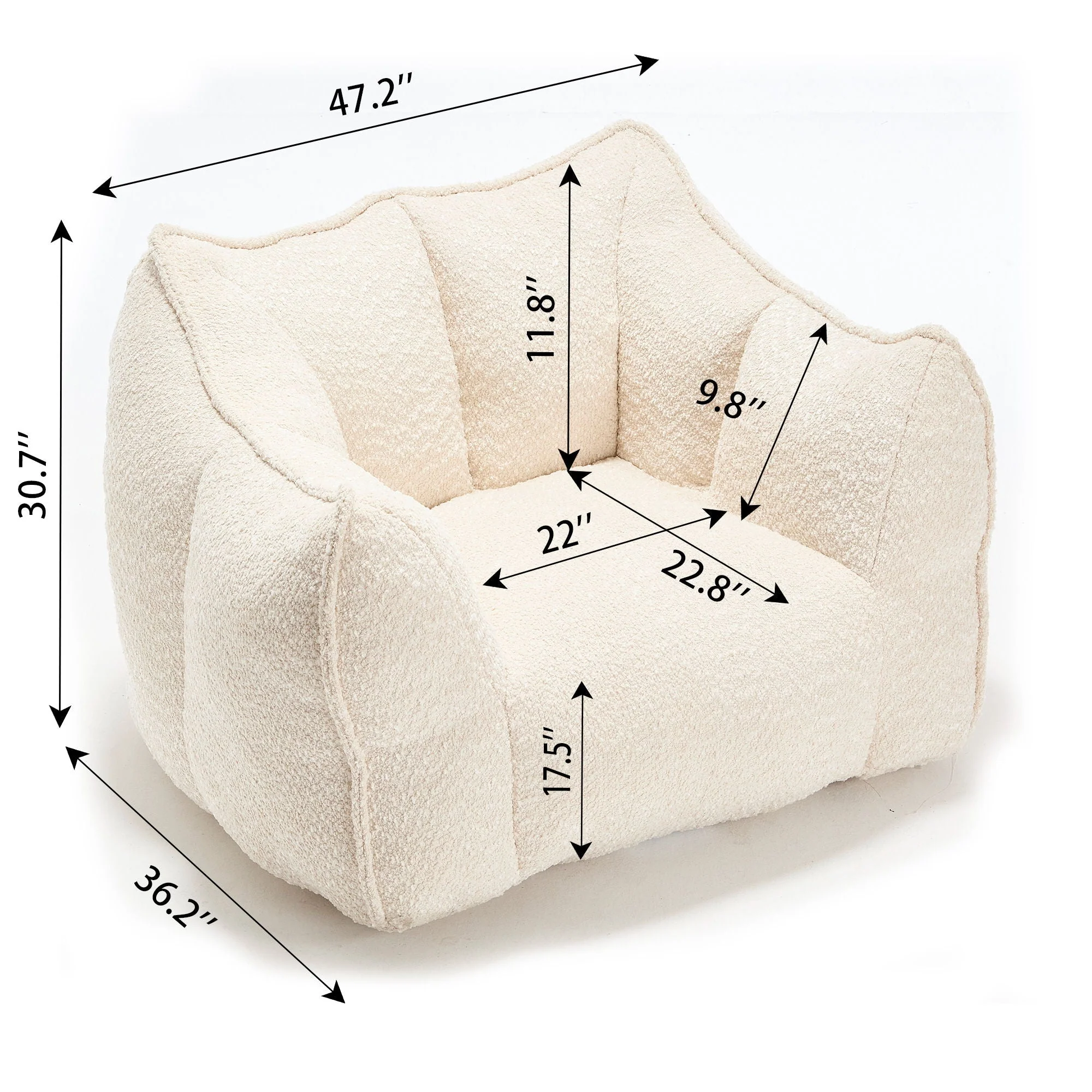 Comfortable Sofa Chairs With Highly Resilient Foam For Living Rooms And Bedrooms - Image 10