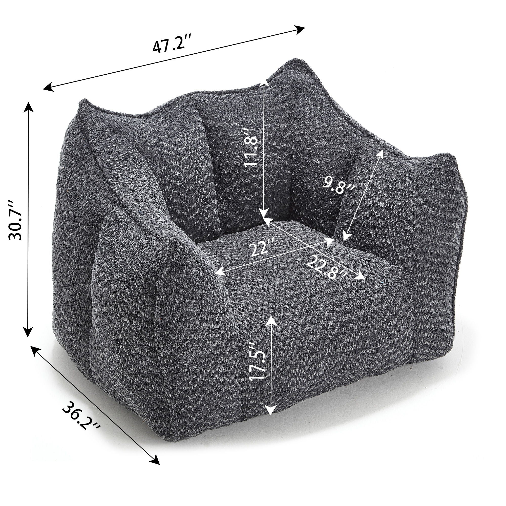 Comfortable Sofa Chairs With Highly Resilient Foam For Living Rooms And Bedrooms - Image 16