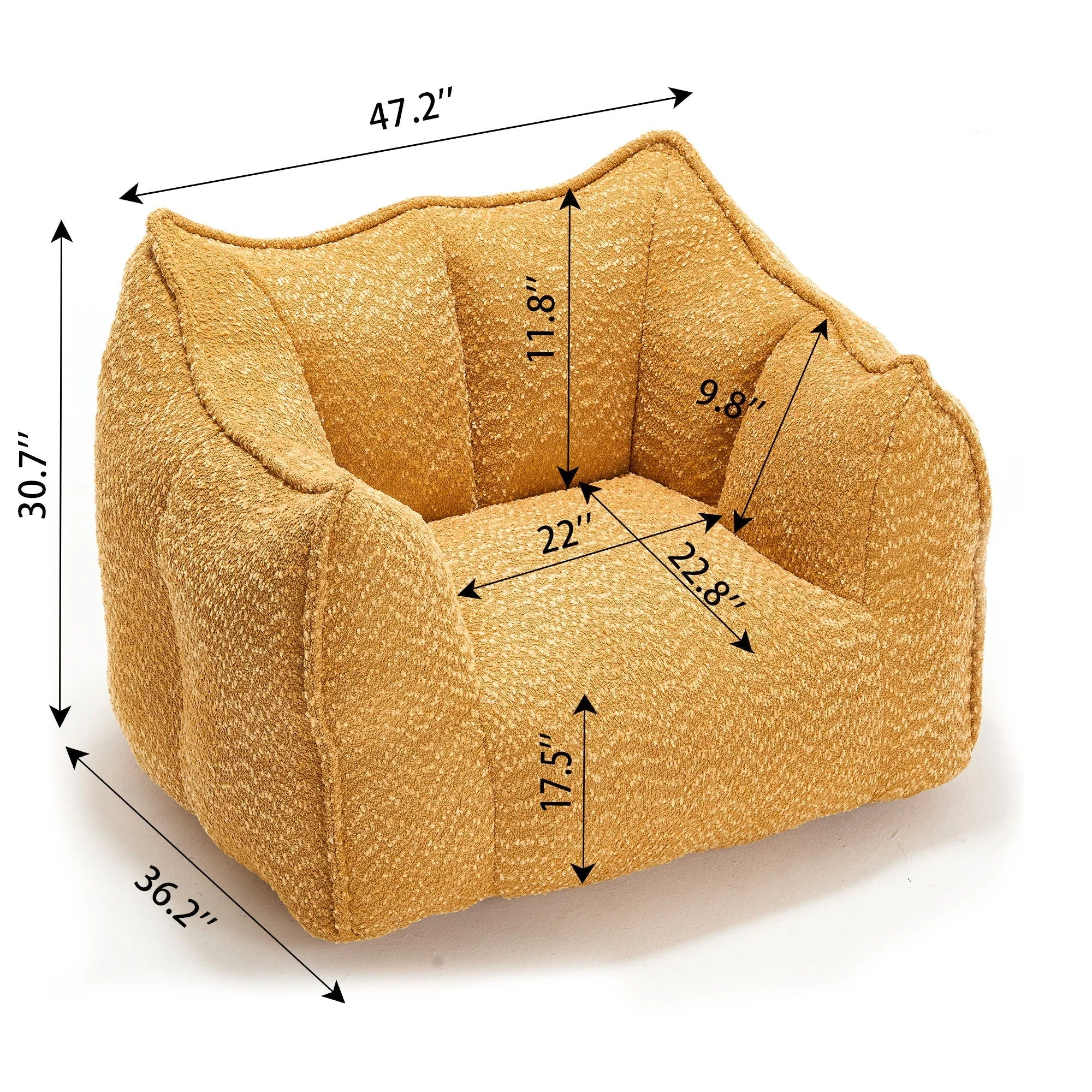 Comfortable Sofa Chairs With Highly Resilient Foam For Living Rooms And Bedrooms - Image 7