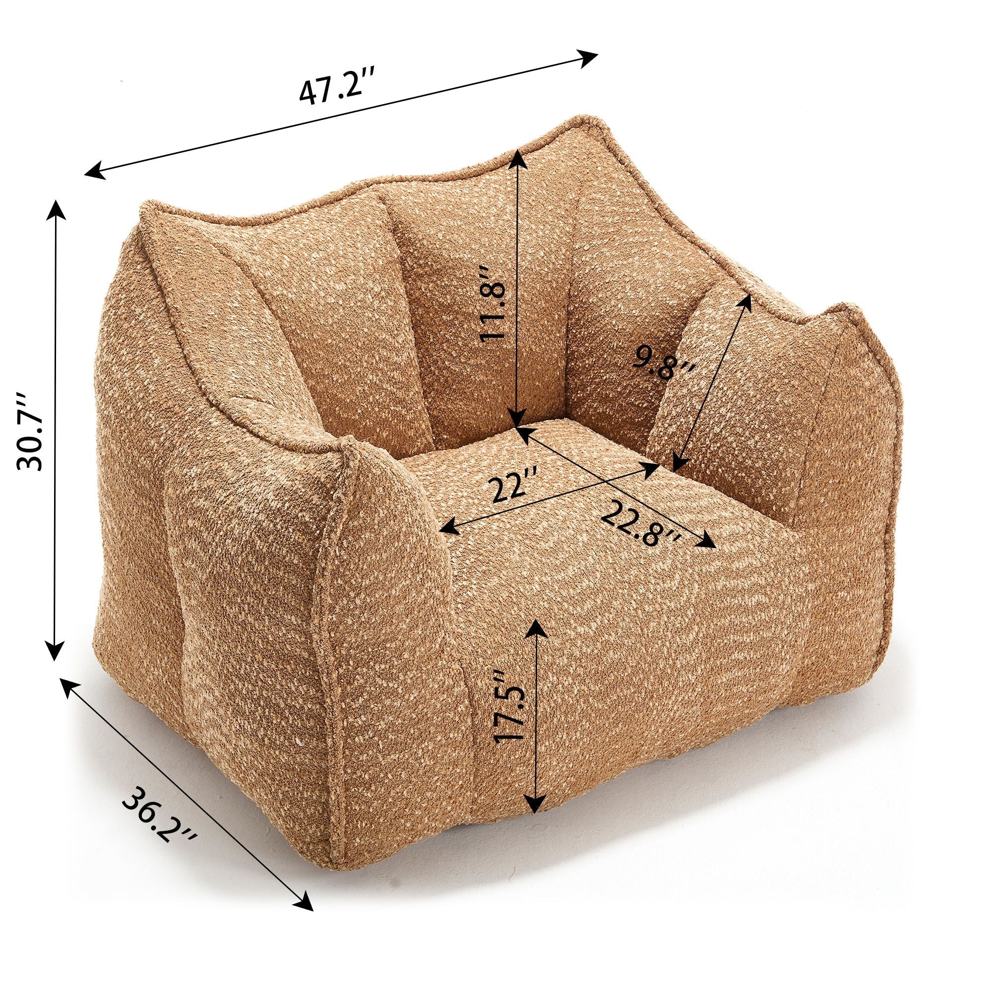 Comfortable Sofa Chairs With Highly Resilient Foam For Living Rooms And Bedrooms - Image 9