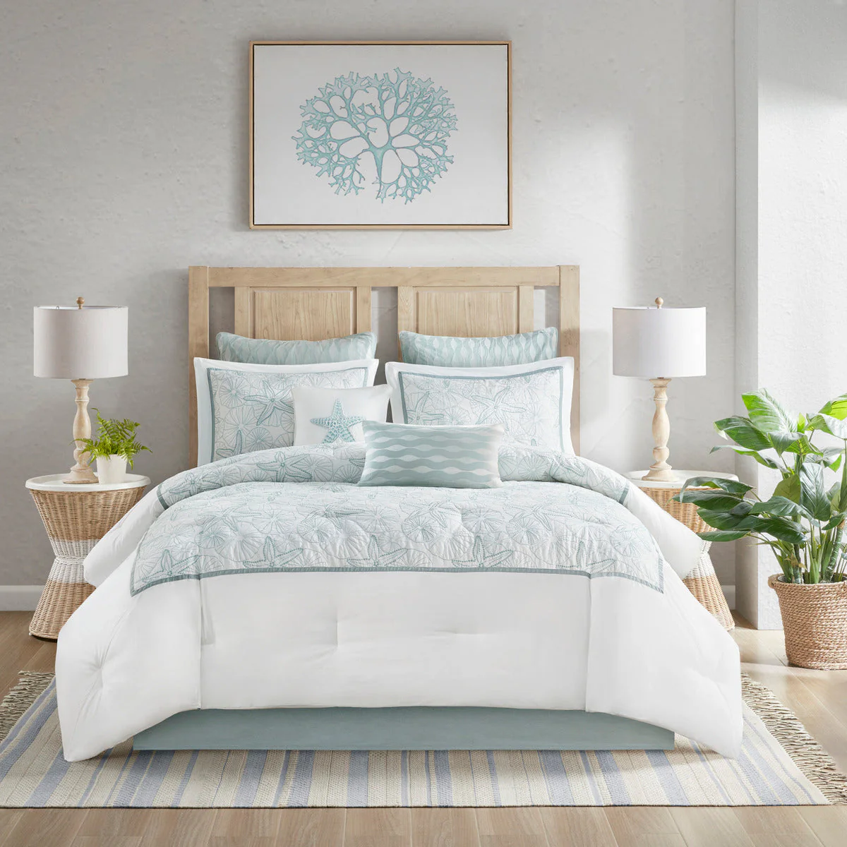 Comforter Set White King - Image 12