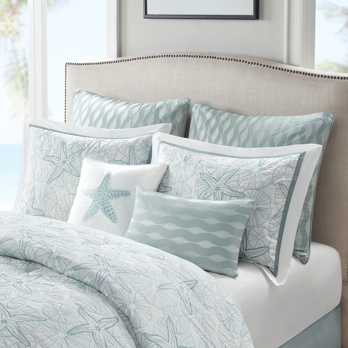Comforter Set White King - Image 14