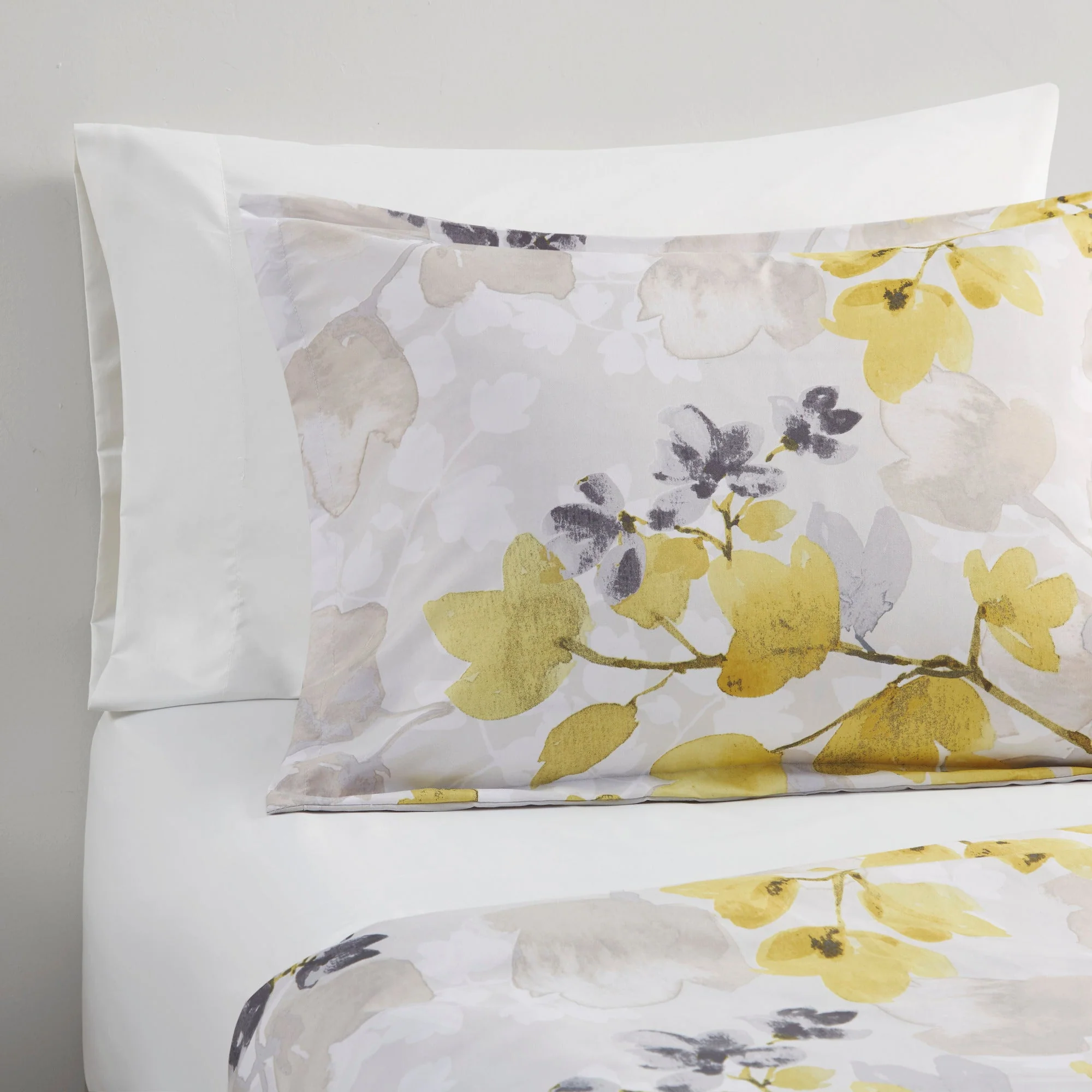 Comforter Set with Bed Sheets Yellow Full - Image 7