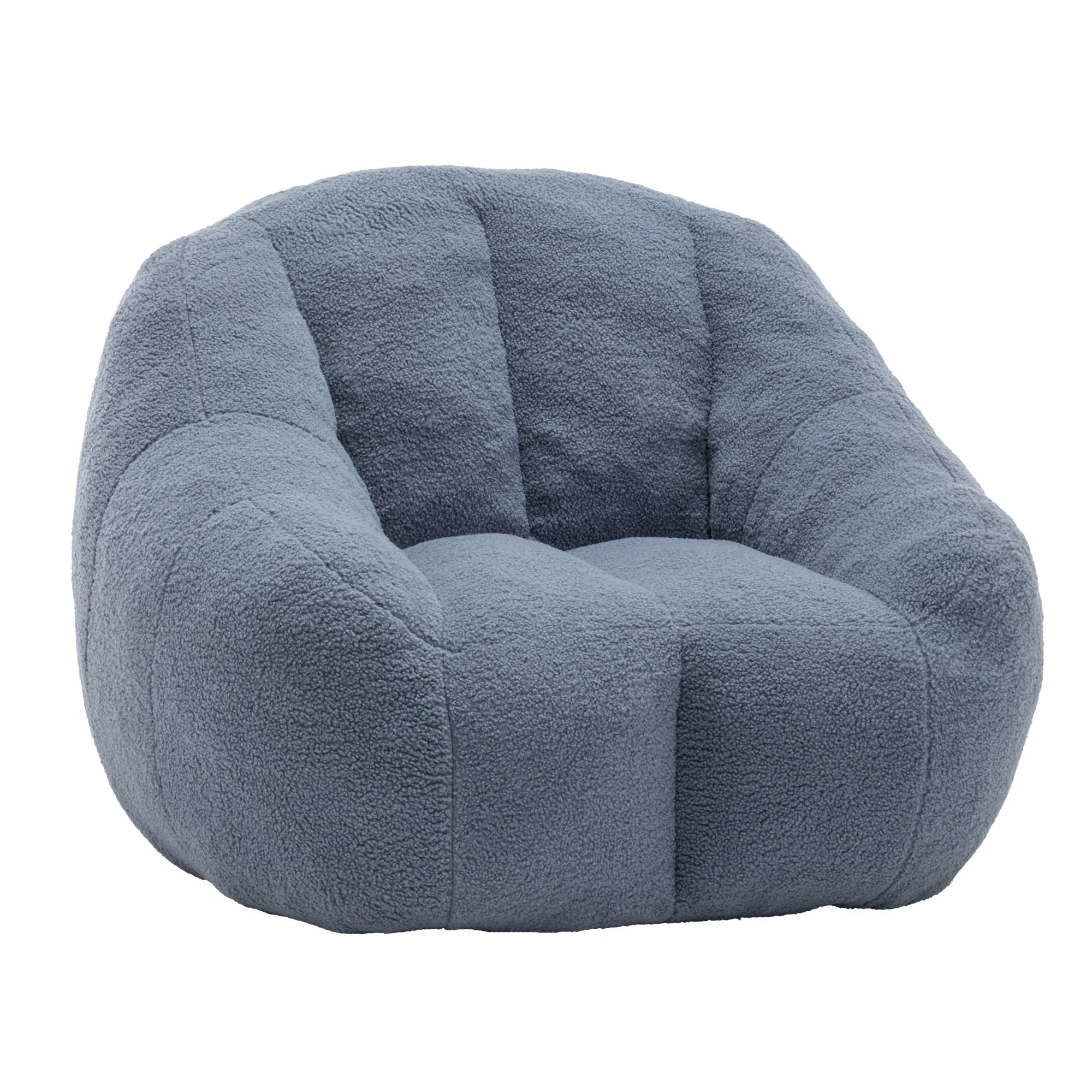 Comfy Bean Bag Chair With Memory Foam Filler, Tufted Soft - Image 2