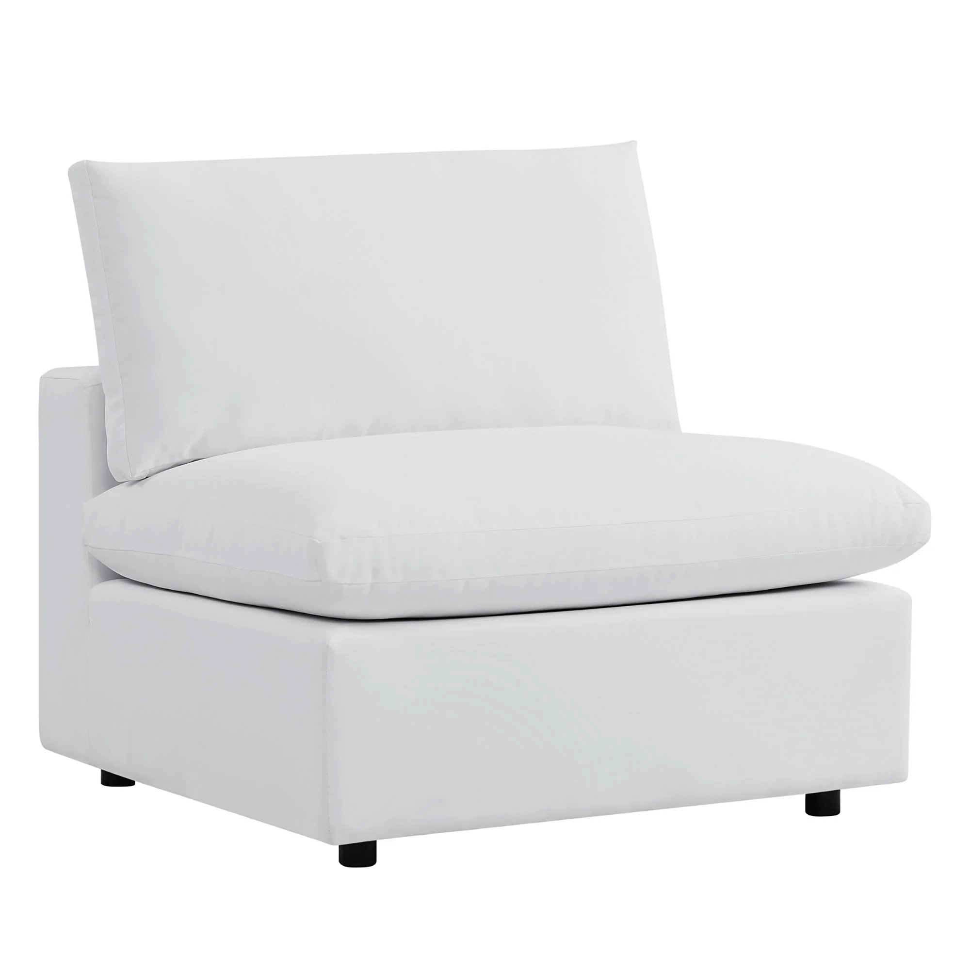 Commix 5-Piece Sunbrella Outdoor Patio Sectional Sofa by Modway - Image 4