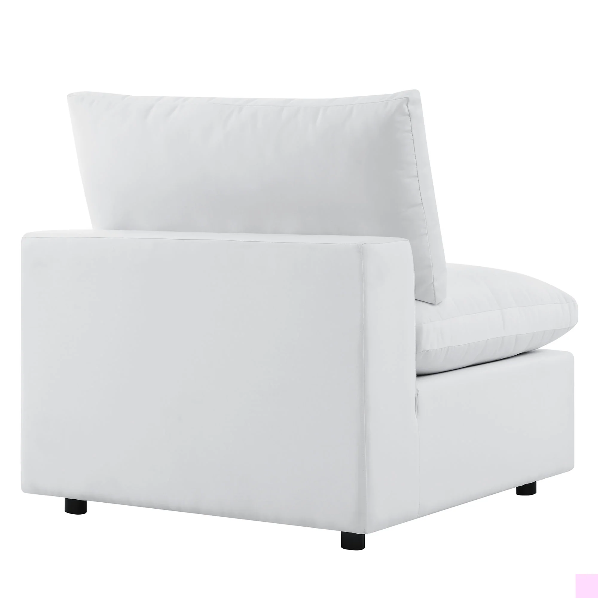 Commix 5-Piece Sunbrella Outdoor Patio Sectional Sofa by Modway - Image 7