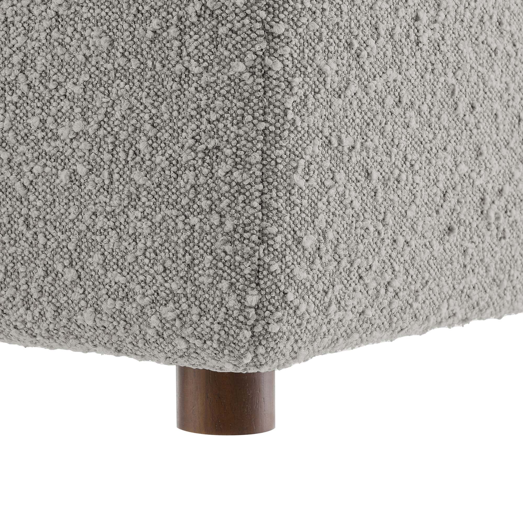 Commix Down Filled Overstuffed Boucle Fabric Armless Chair by Modway - Image 8