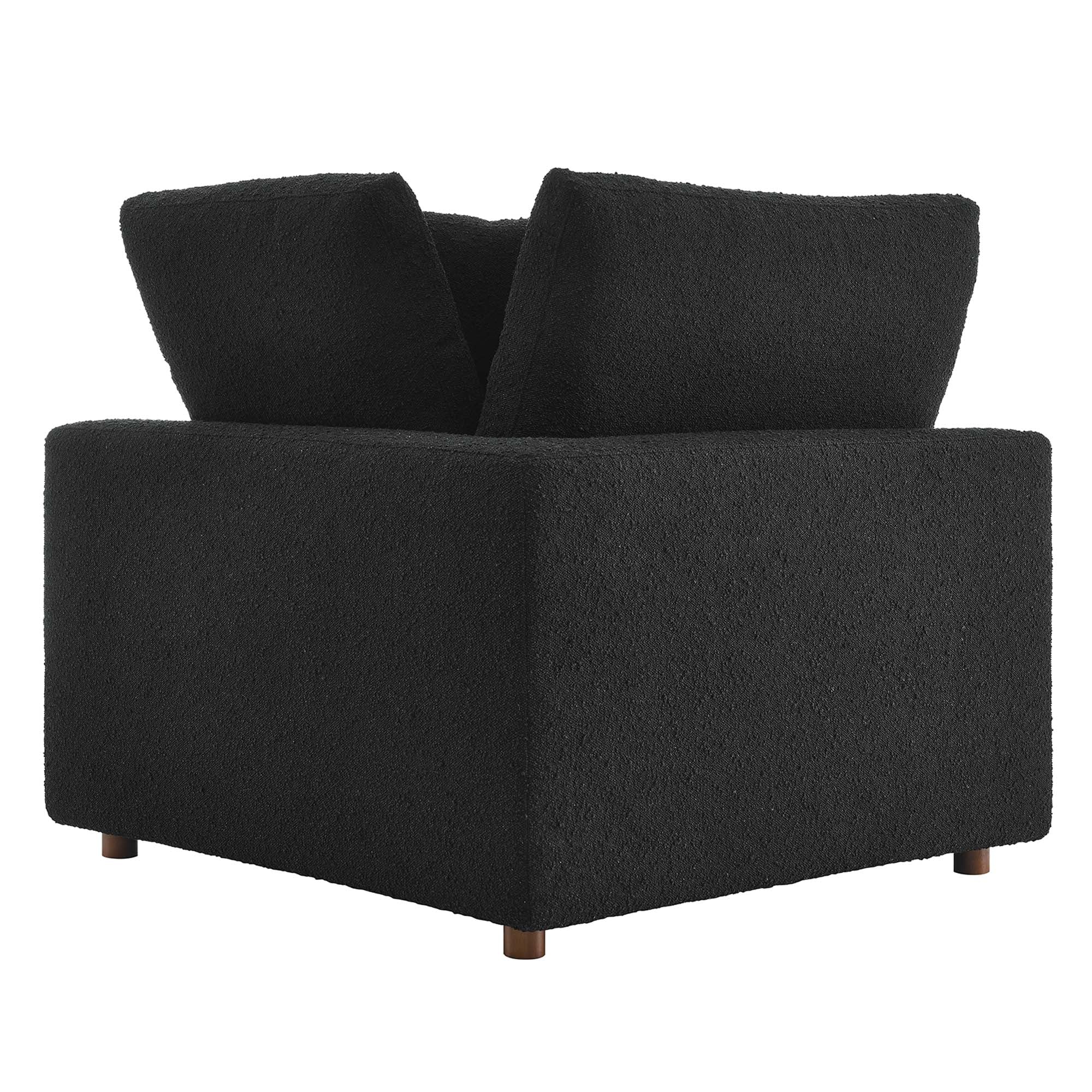 Commix Down Filled Overstuffed Boucle Fabric Corner Chair by Modway - Image 13