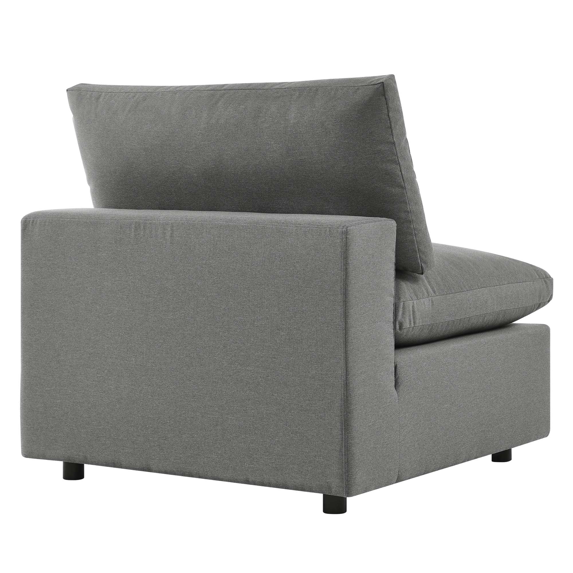 Commix Overstuffed Outdoor Patio Armless Chair by Modway - Image 10