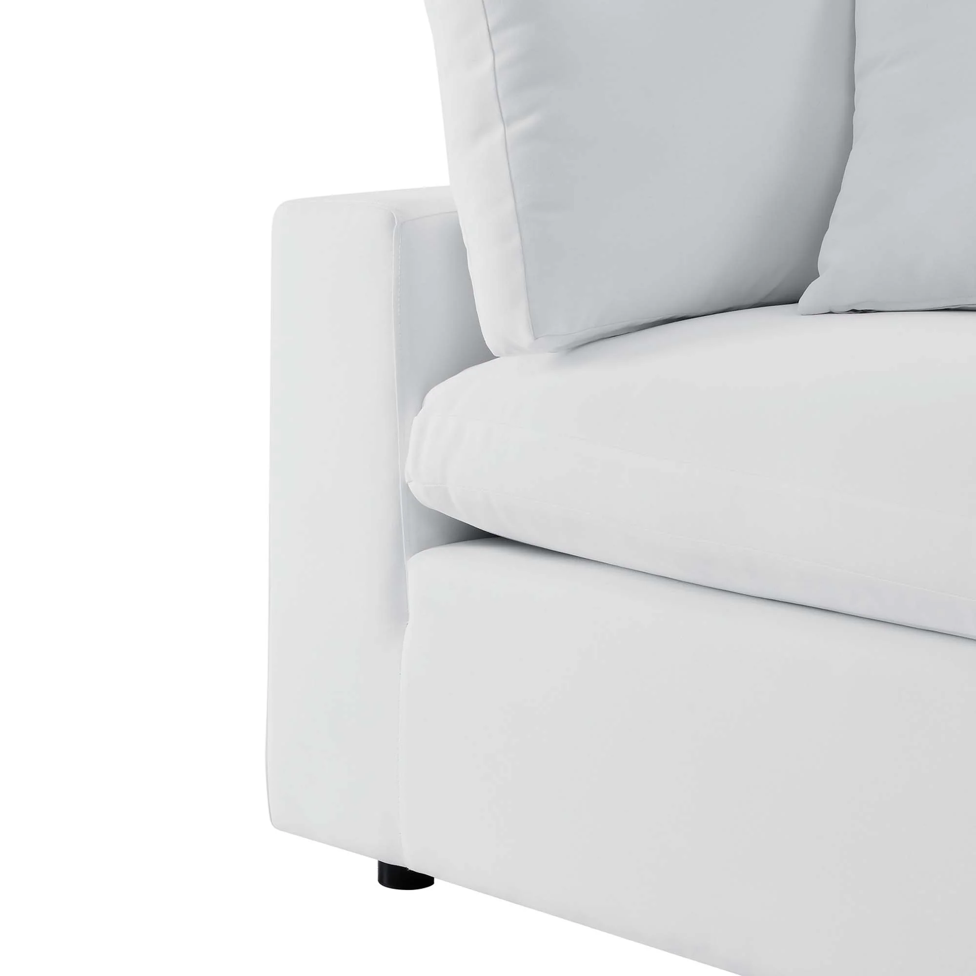 Commix Sunbrella� Outdoor Patio Armless Chair by Modway - Image 3