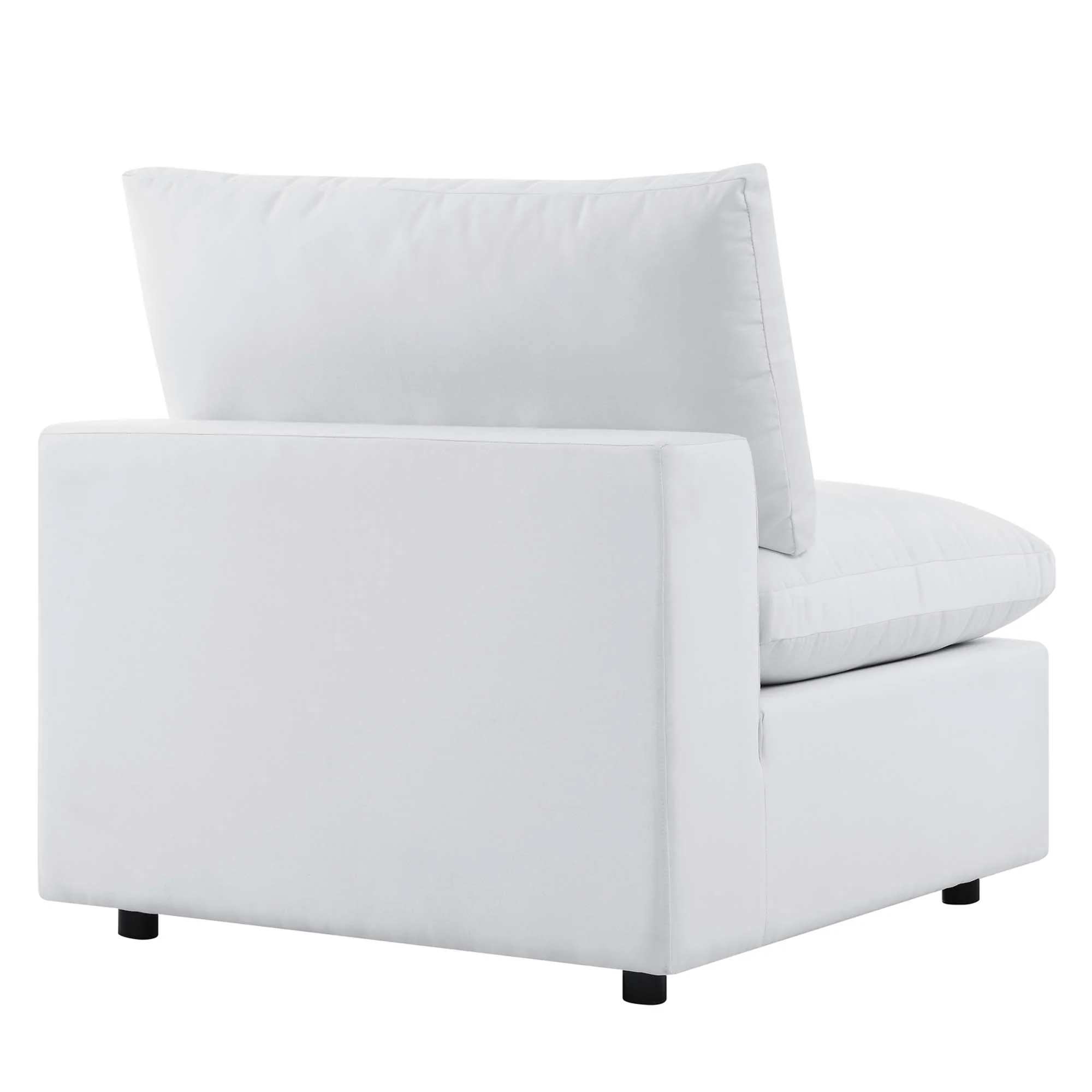 Commix Sunbrella� Outdoor Patio Armless Chair by Modway - Image 5
