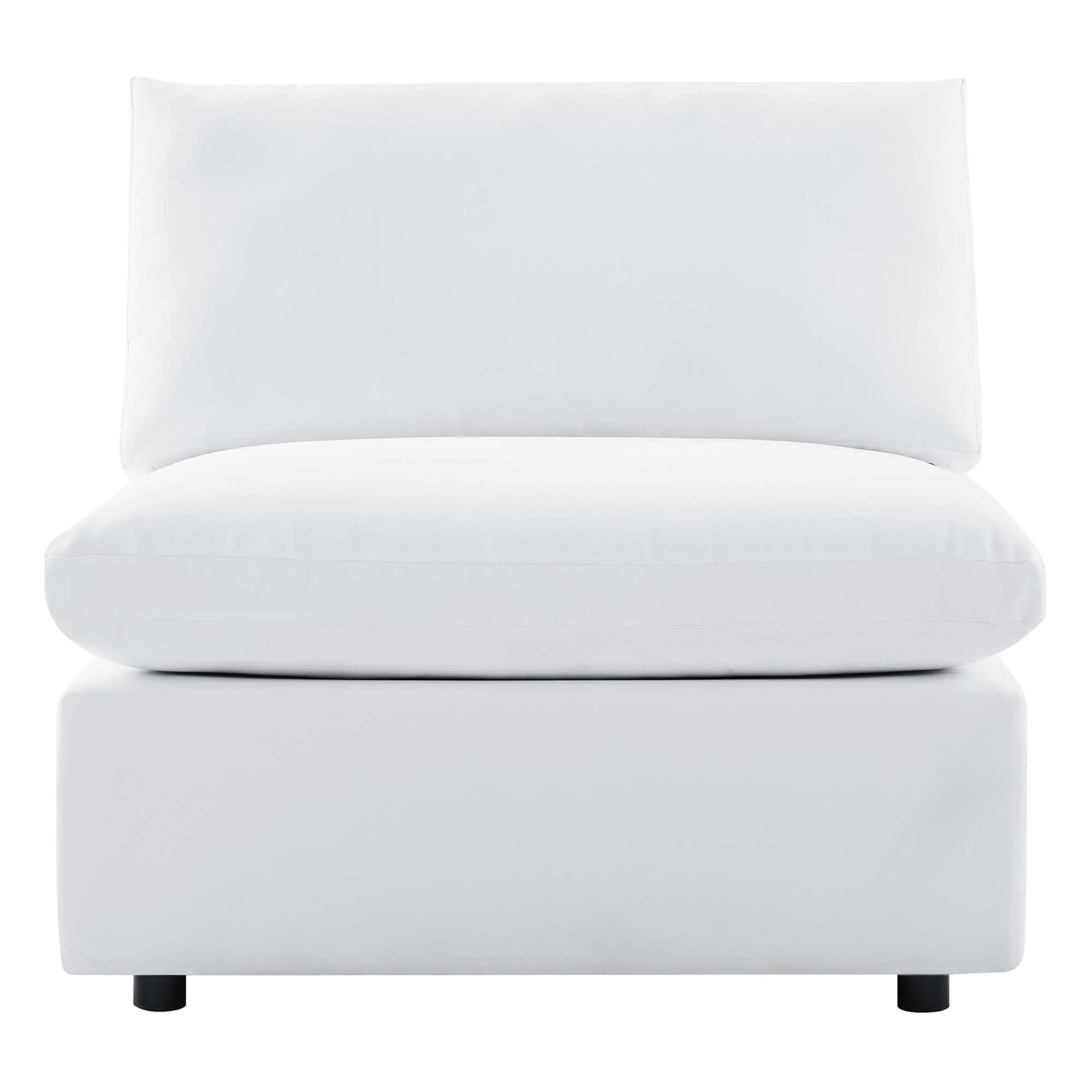 Commix Sunbrella� Outdoor Patio Armless Chair by Modway - Image 6