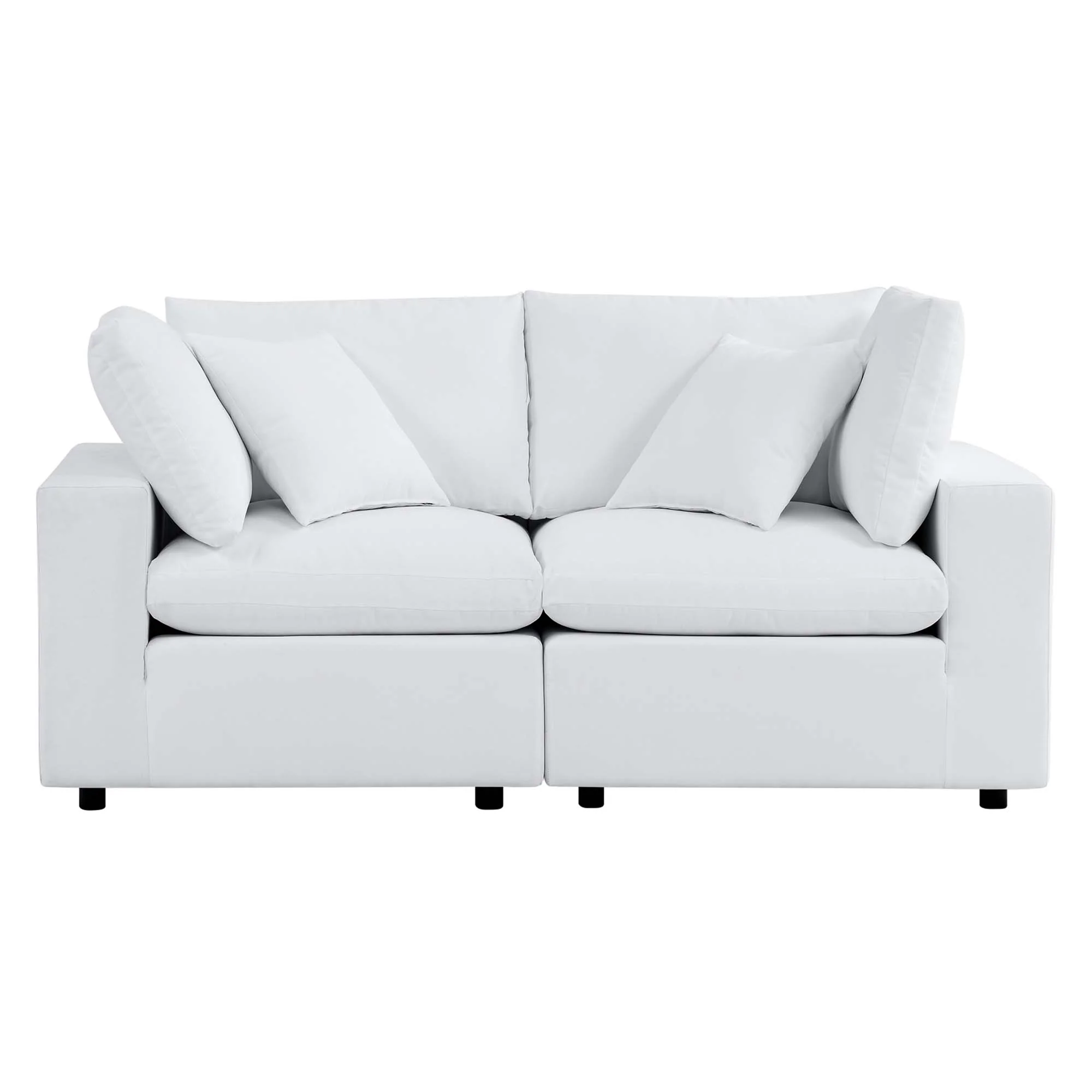 Commix Sunbrella Outdoor Patio Loveseat by Modway - Image 3