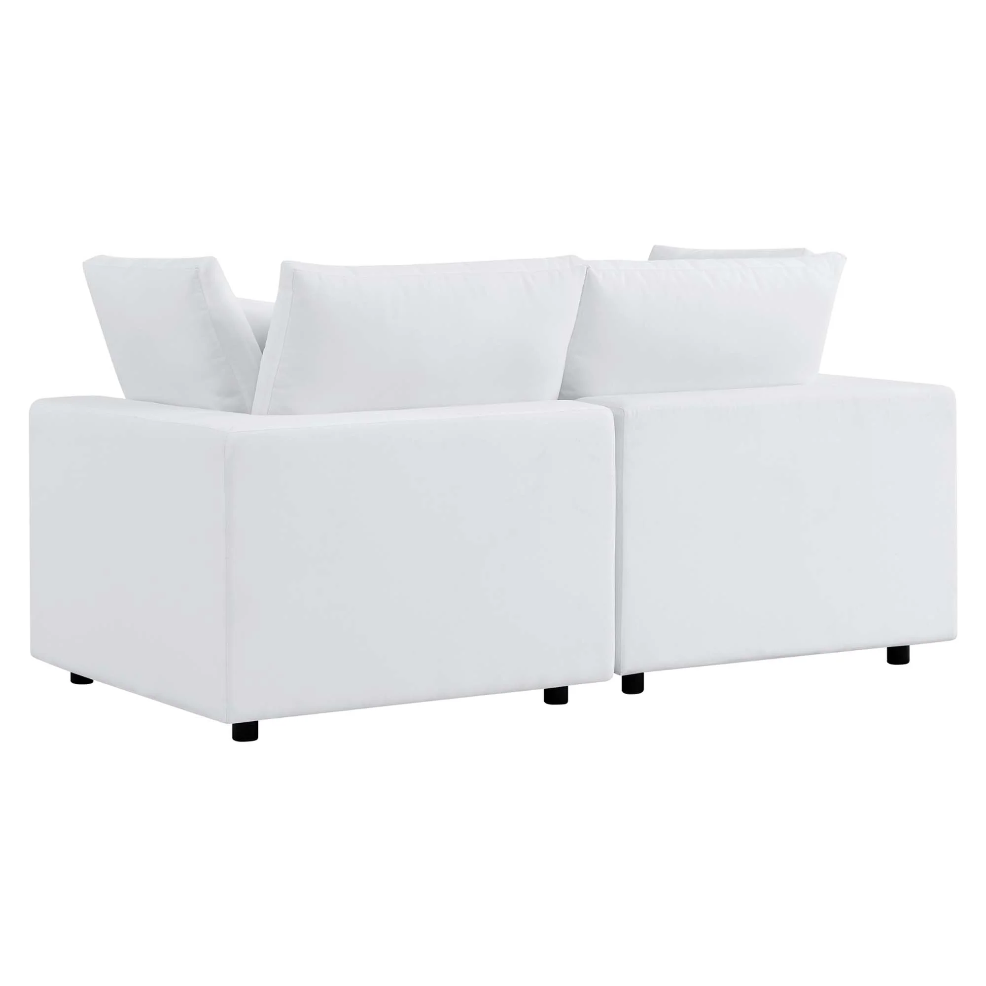Commix Sunbrella Outdoor Patio Loveseat by Modway - Image 4