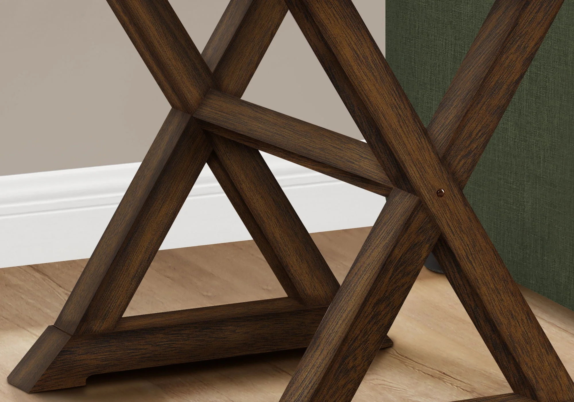 Compact Accent End Table, Square, Transitional - Image 4