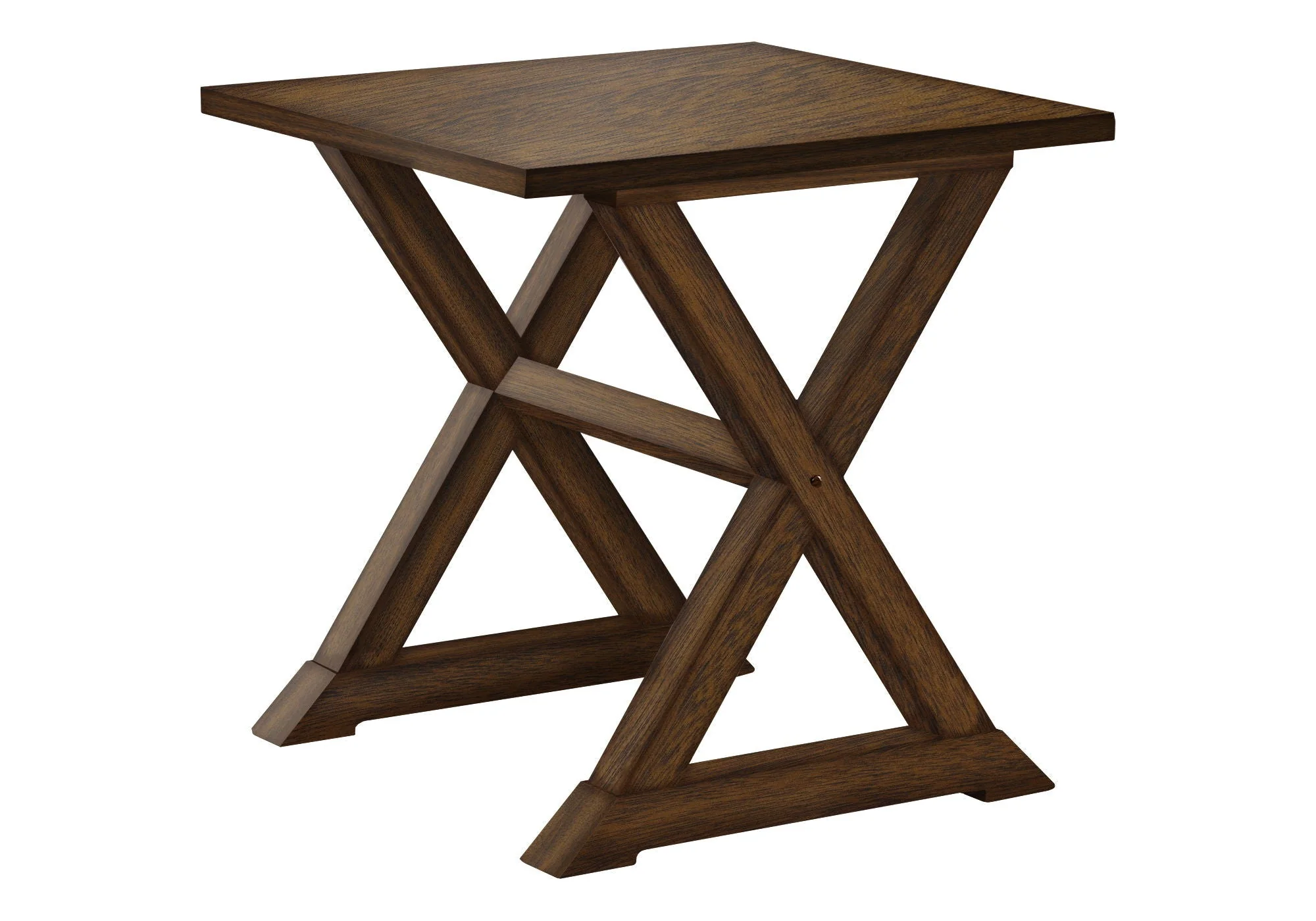 Compact Accent End Table, Square, Transitional - Image 6