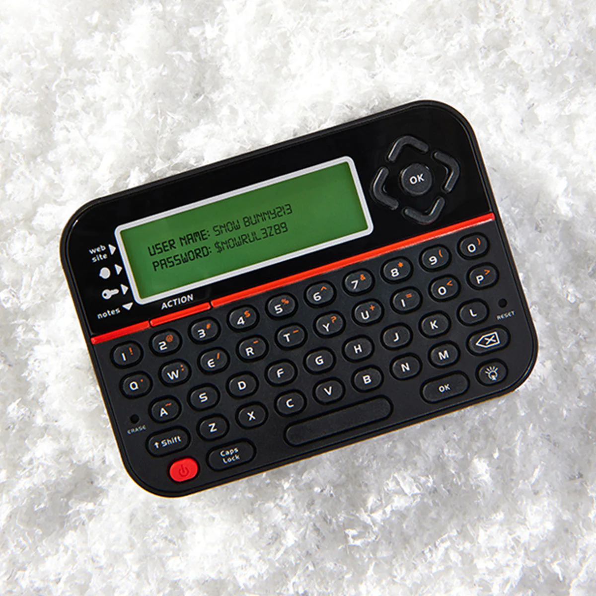 Compact Password Manager Vault for Secure Storage of 400 User IDs and Passwords with PIN Access - Image 2