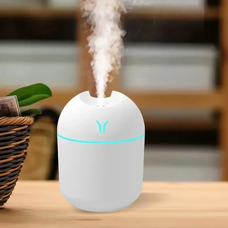 Compact USB Aroma Diffuser Humidifier with LED Night Light for Home and Car Use - Image 7