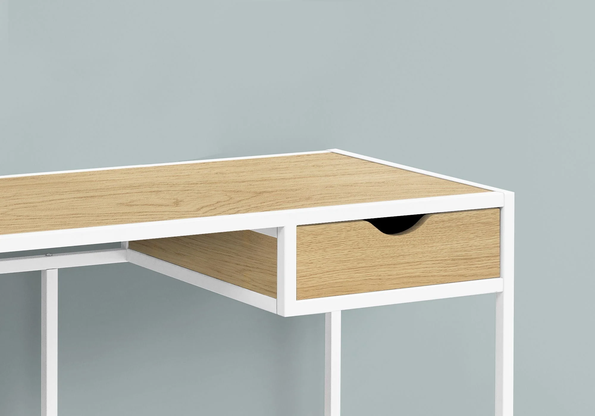 Computer Desk For Home Office, 1 Storage Drawer, Contemporary & Modern - Image 11