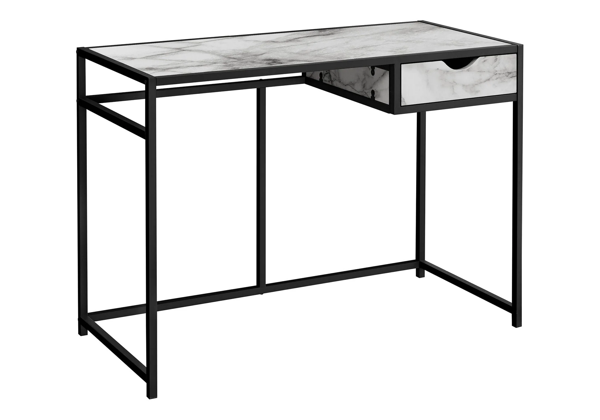Computer Desk For Home Office, 1 Storage Drawer, Contemporary & Modern - Image 2