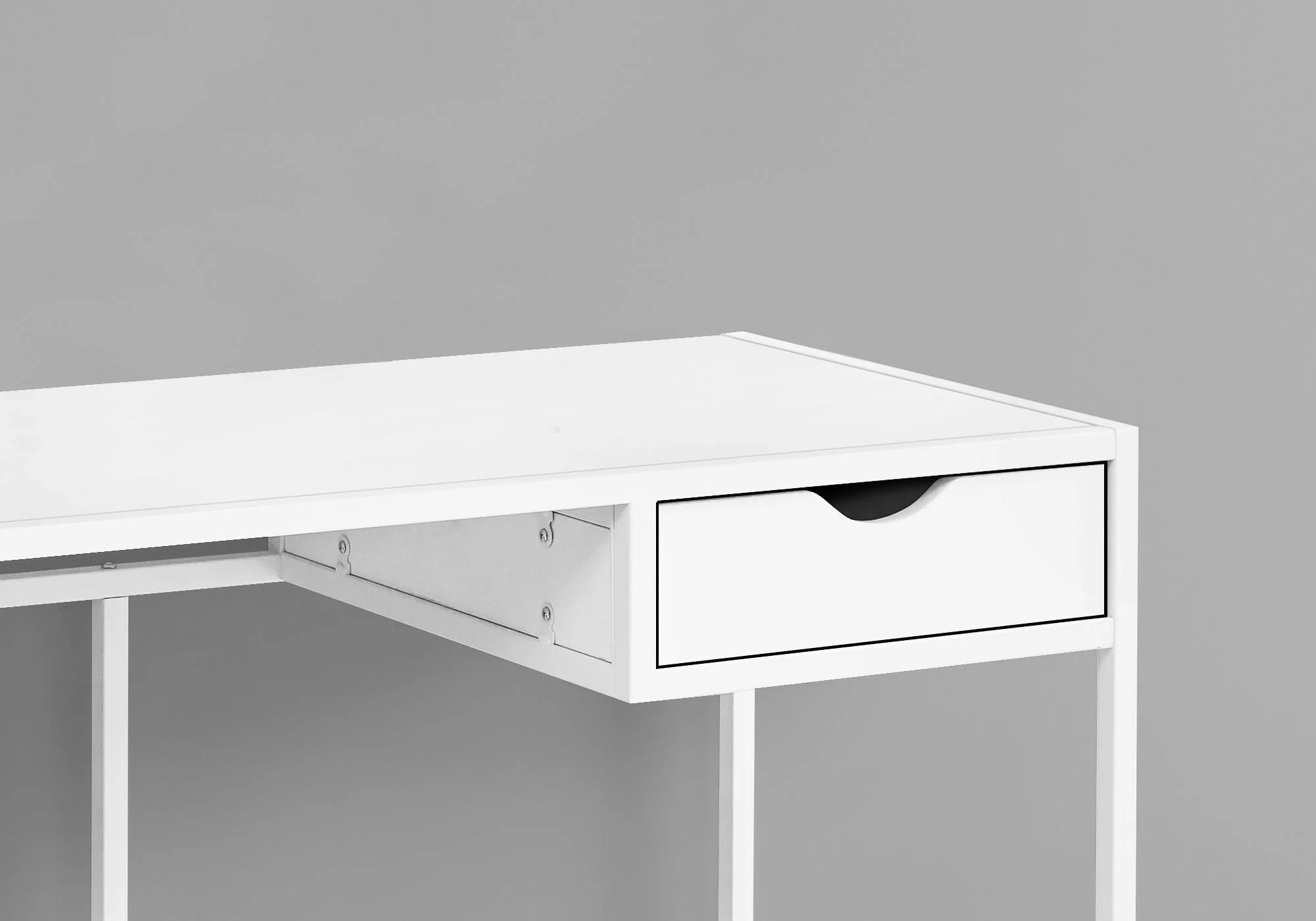 Computer Desk For Home Office, 1 Storage Drawer, Contemporary & Modern - Image 8