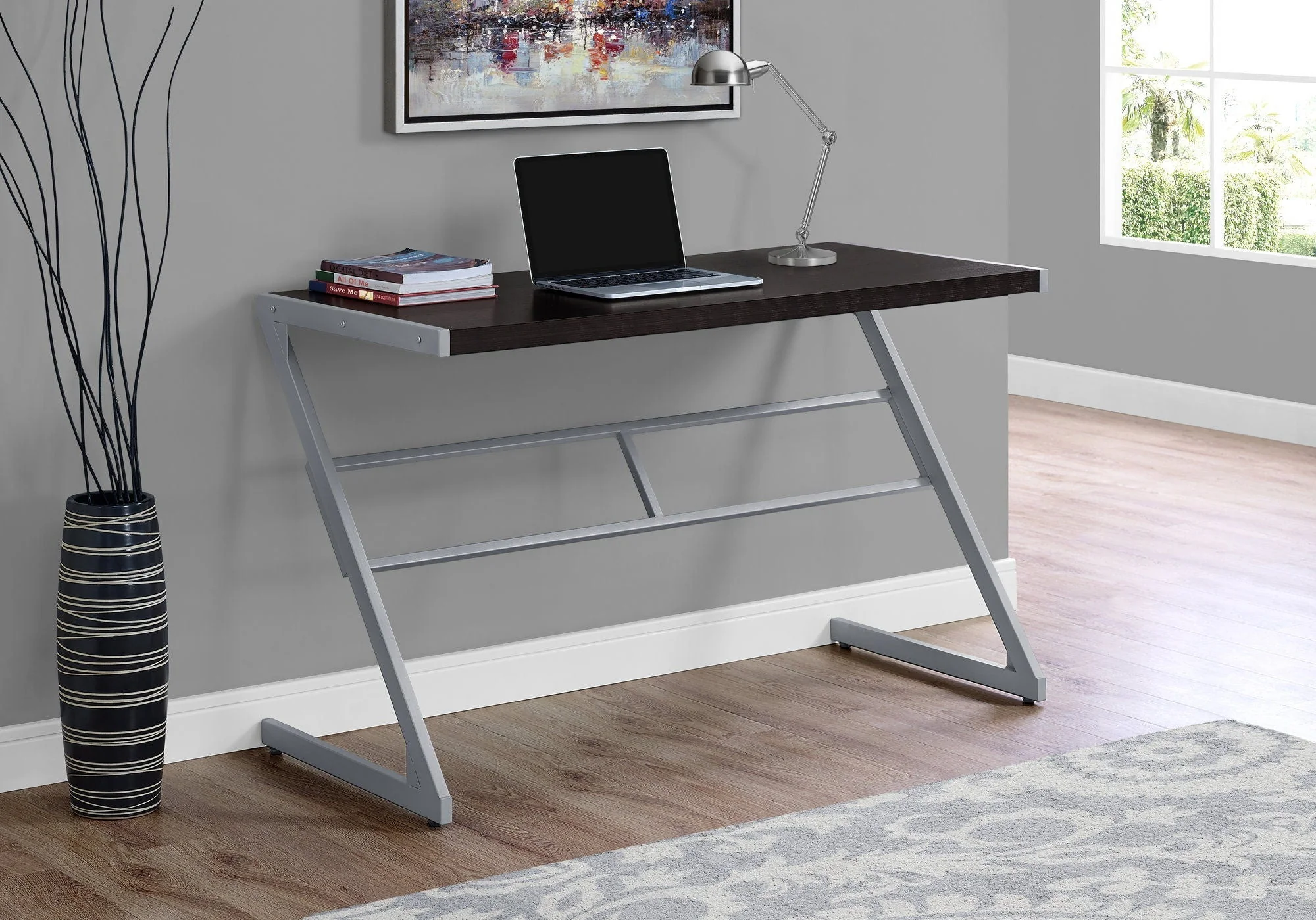 Computer Desk For Home Office, Chic Modern Design, Contemporary & Modern - Image 8