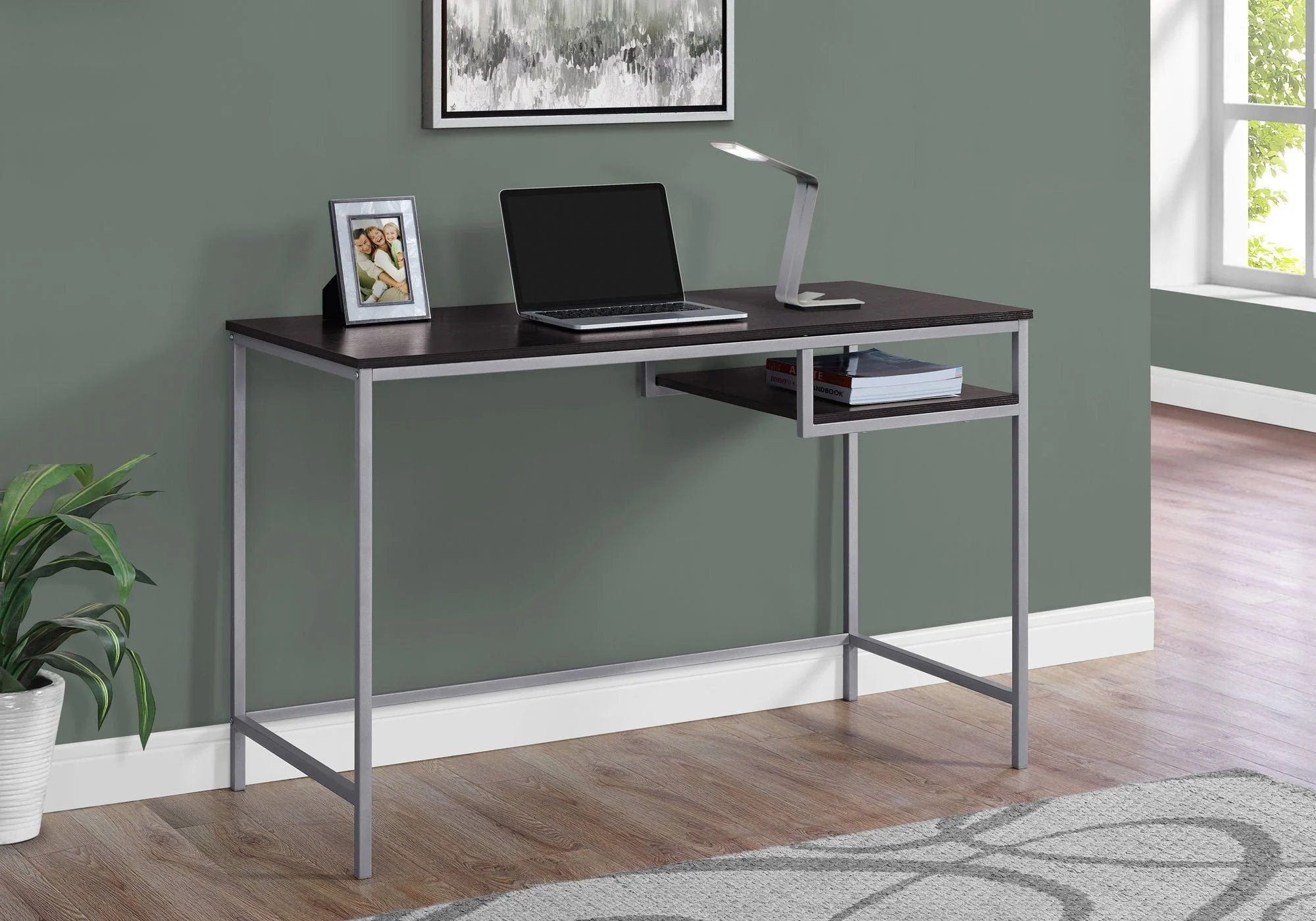 Computer Desk For Home Office, Compact Modern Design, Contemporary & Modern - Image 10