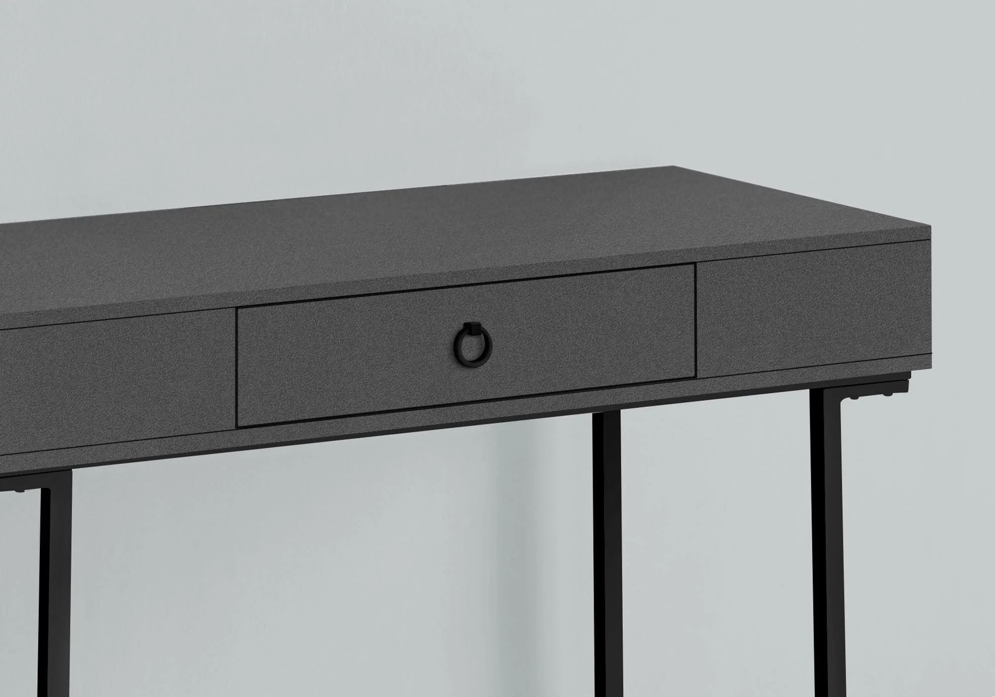 Computer Desk For Home Office, Glossy, Storage Drawer - Image 7