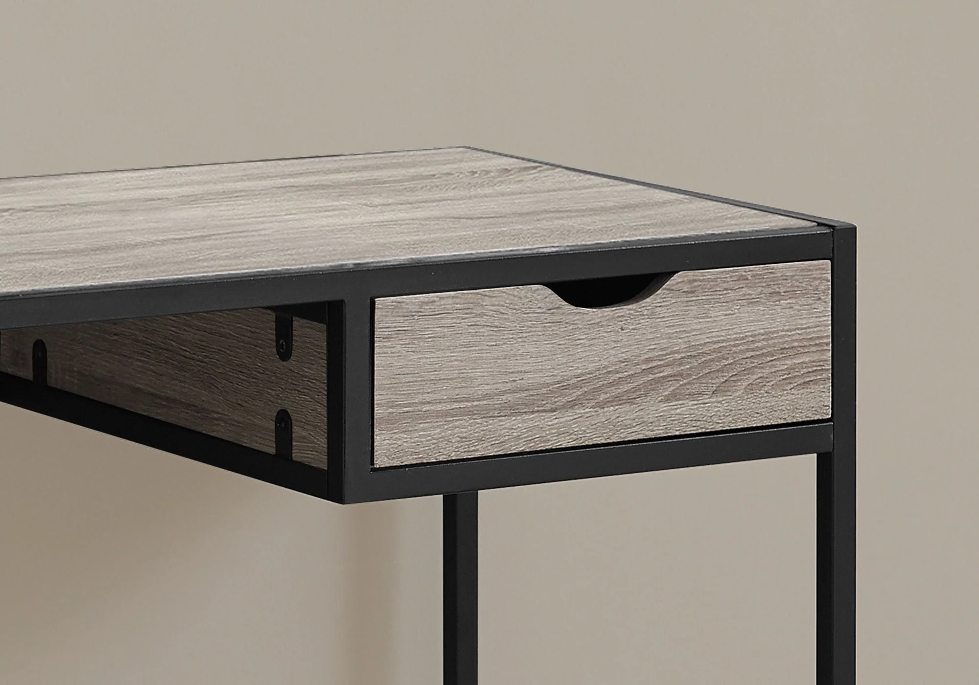 Computer Desk For Home Office, Laptop, 1 Storage Drawer, Contemporary & Modern - Image 10