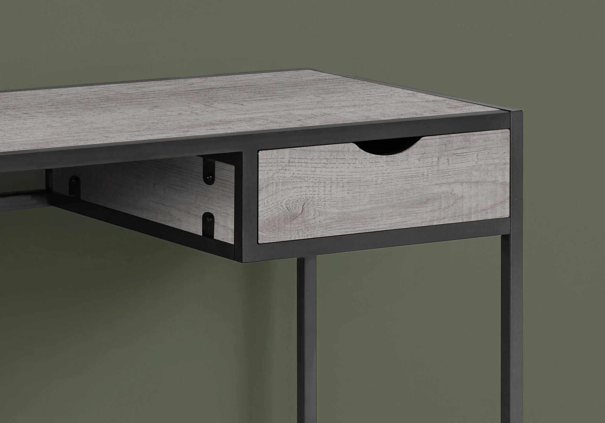 Computer Desk For Home Office, Laptop, 1 Storage Drawer, Contemporary & Modern - Image 18