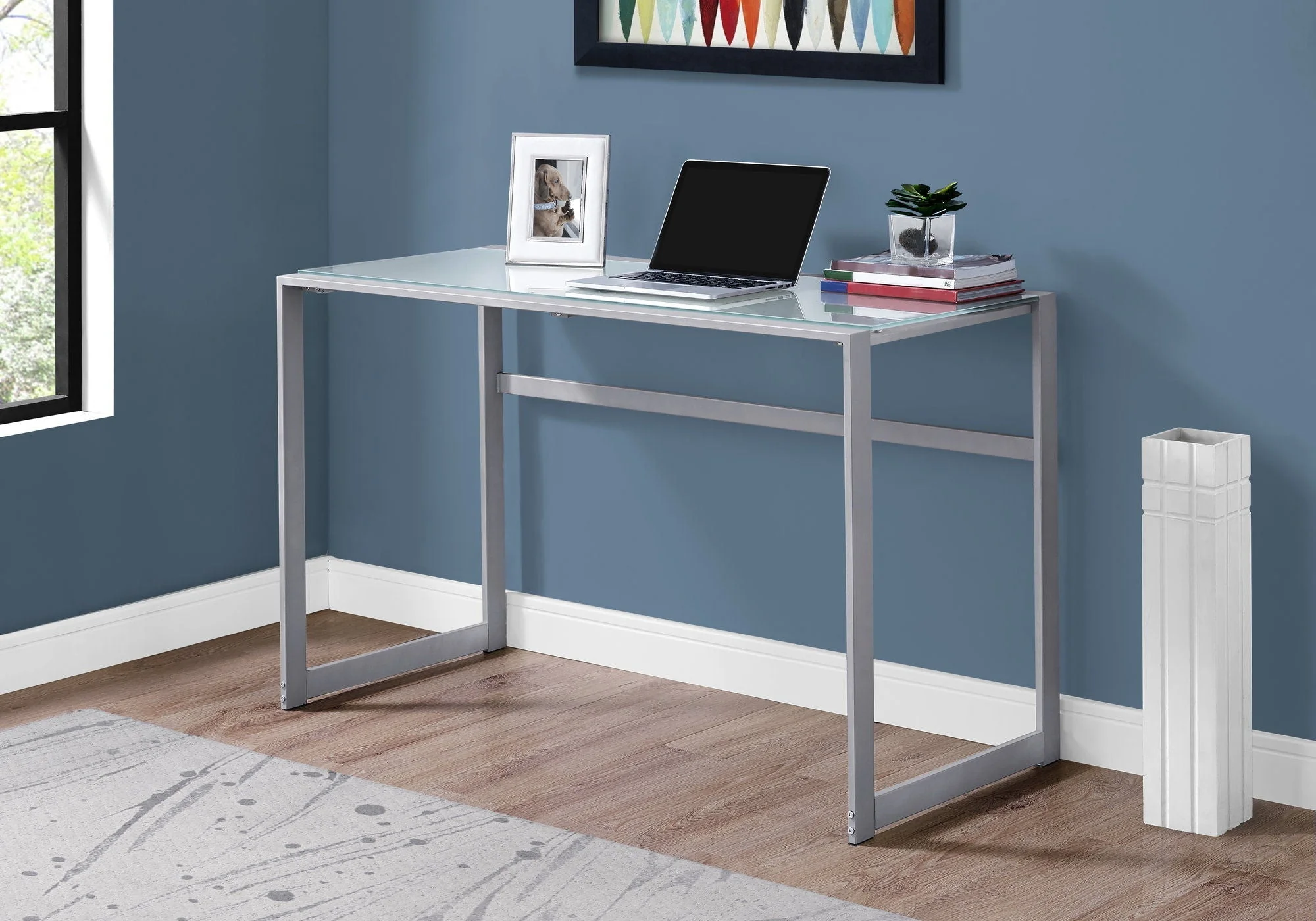 Computer Desk For Home Office, Laptop, Contemporary & Modern - Image 8