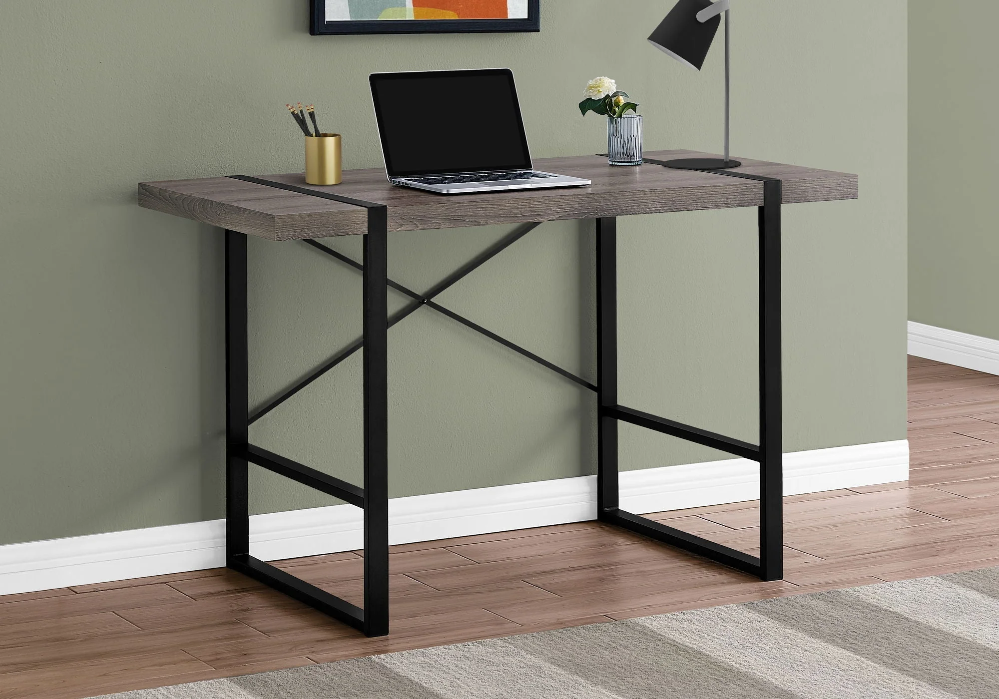 Computer Desk For Home Office Laptop, Contemporary & Modern - Image 11