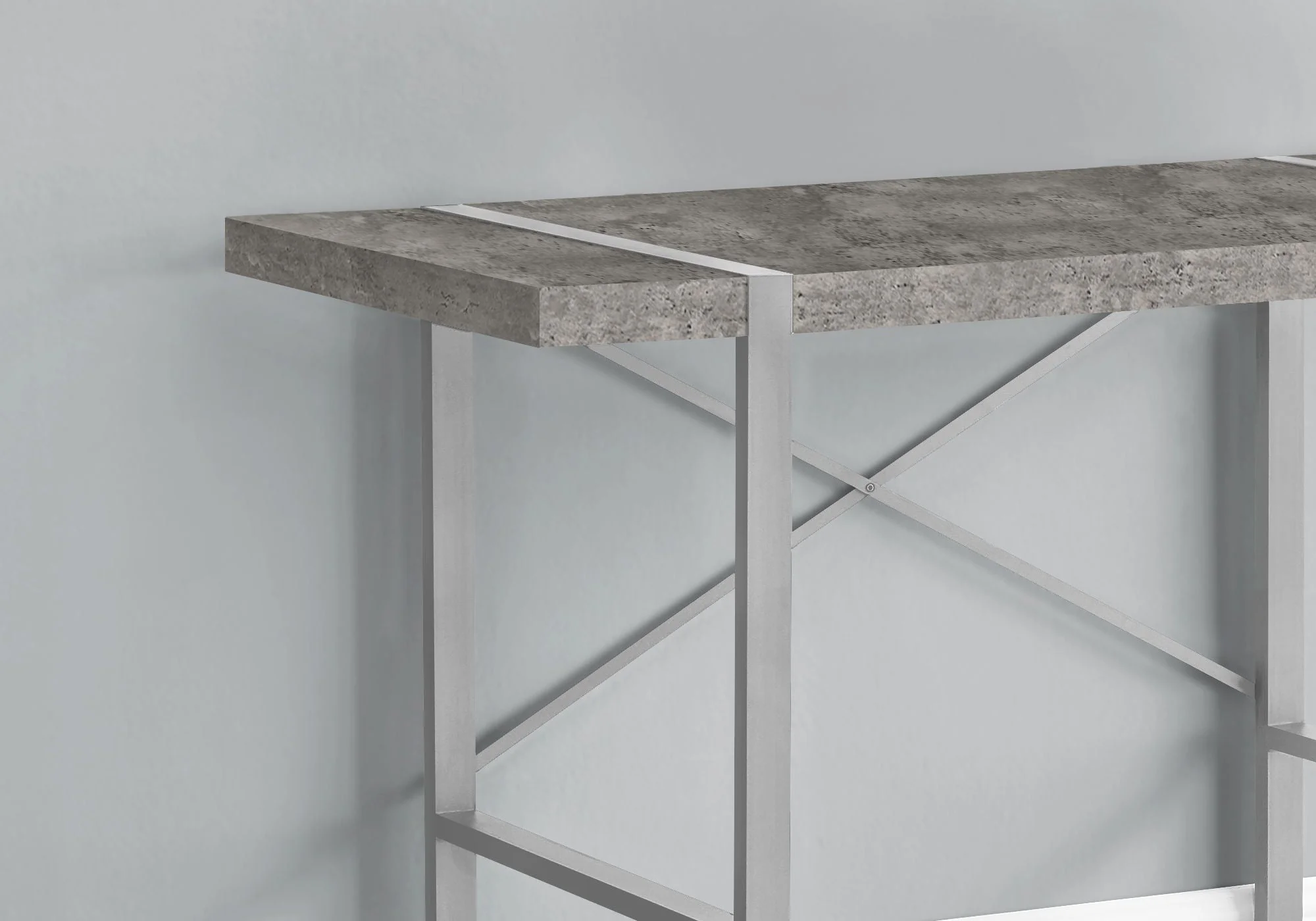 Computer Desk For Home Office, Laptop, Industrial Design - Image 13