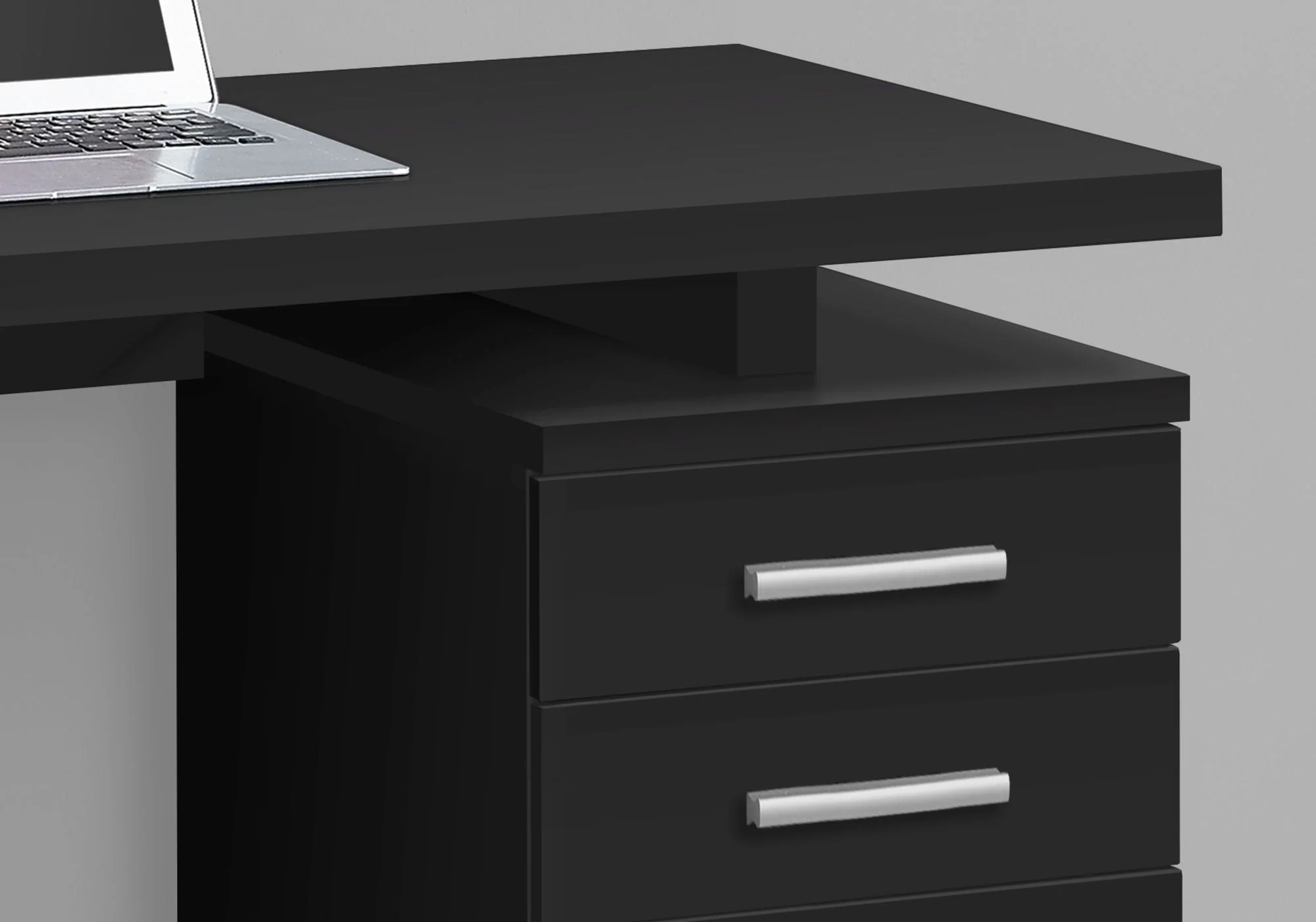 Computer Desk For Home Office Laptop, Left, Right Set - Up, Storage Drawers - Image 3