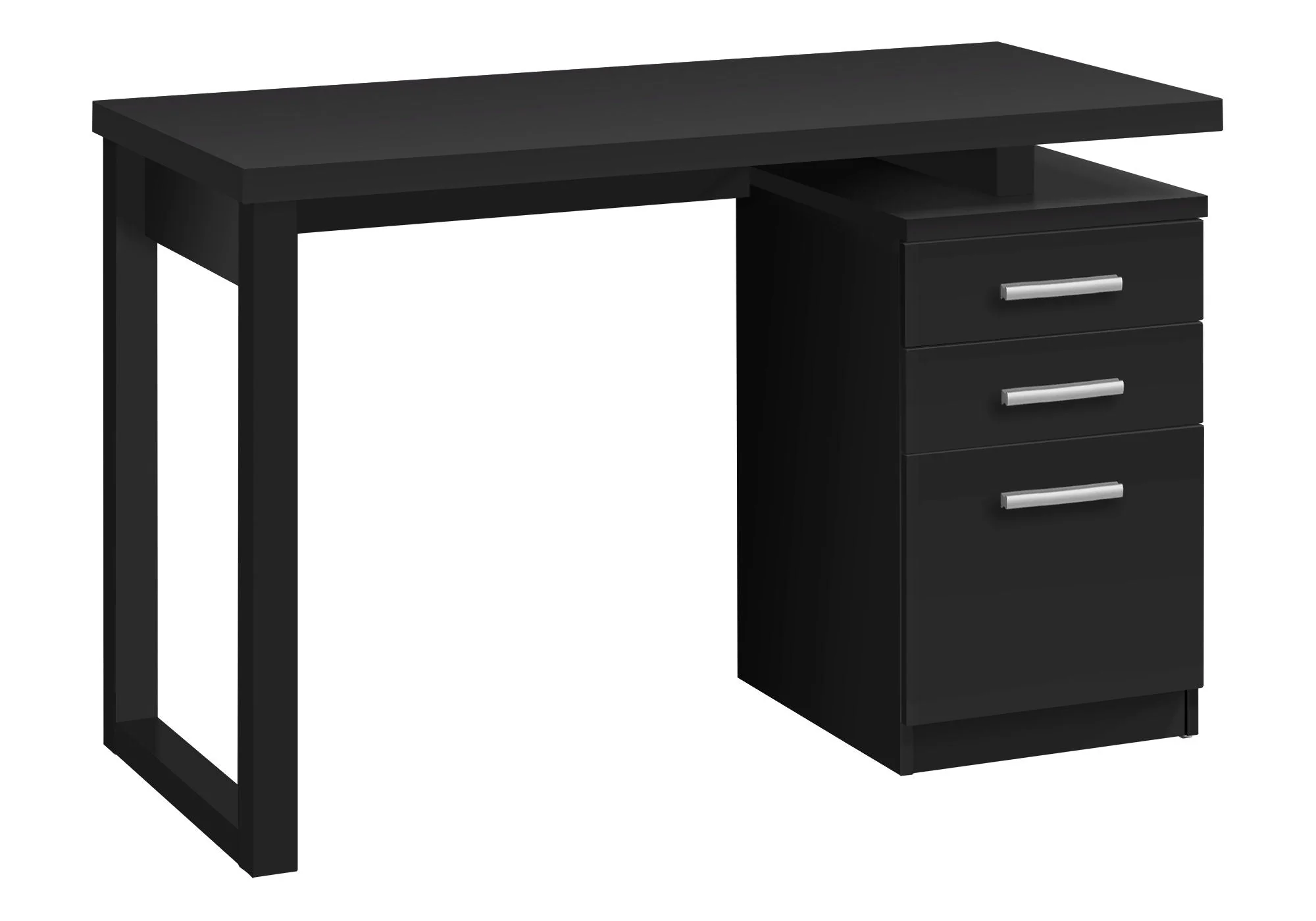 Computer Desk For Home Office Laptop, Left, Right Set - Up, Storage Drawers - Image 6