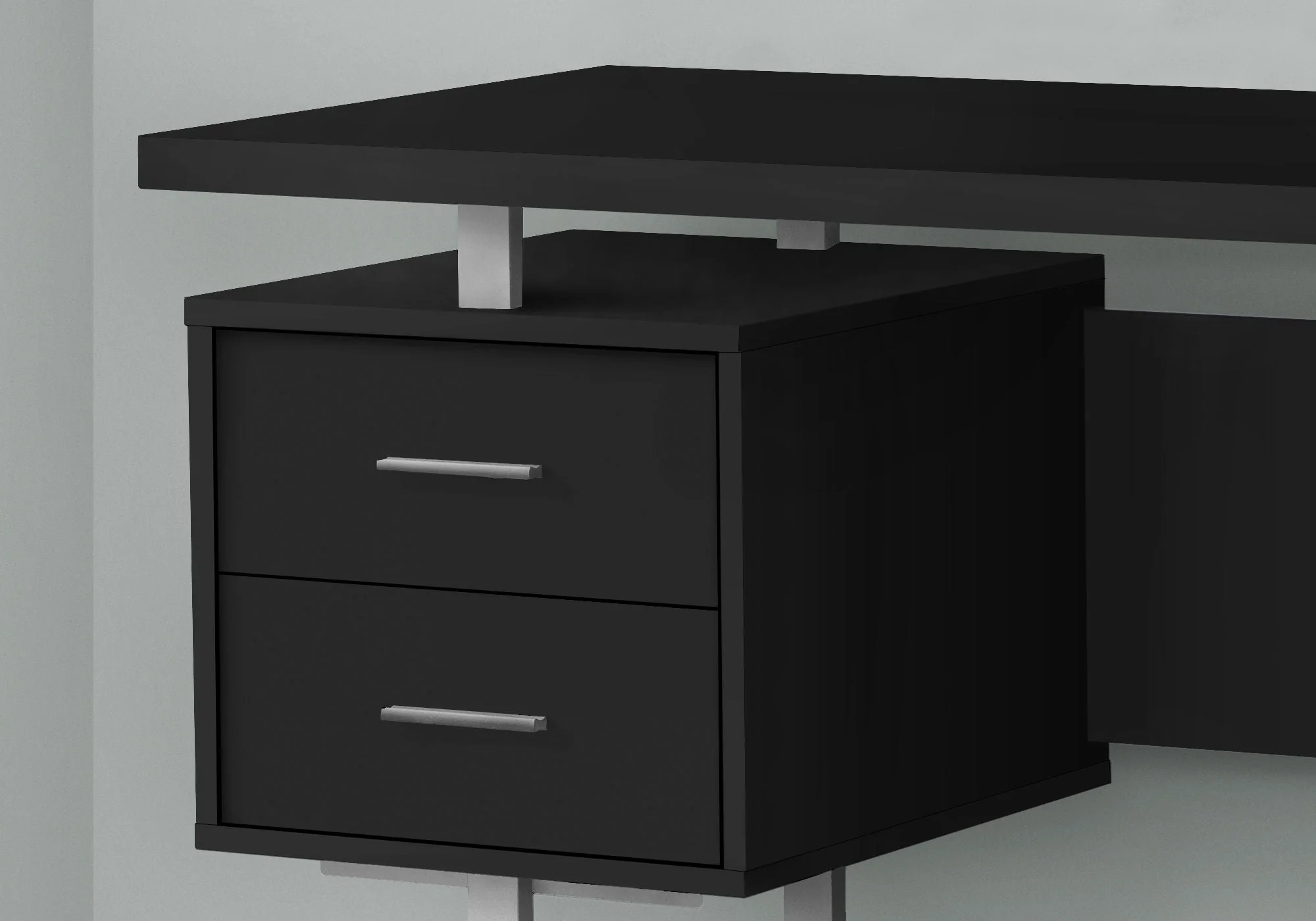 Computer Desk For Home Office, Laptop, Left, Right Set - Up, Storage Drawers, Contemporary & Modern - Image 12