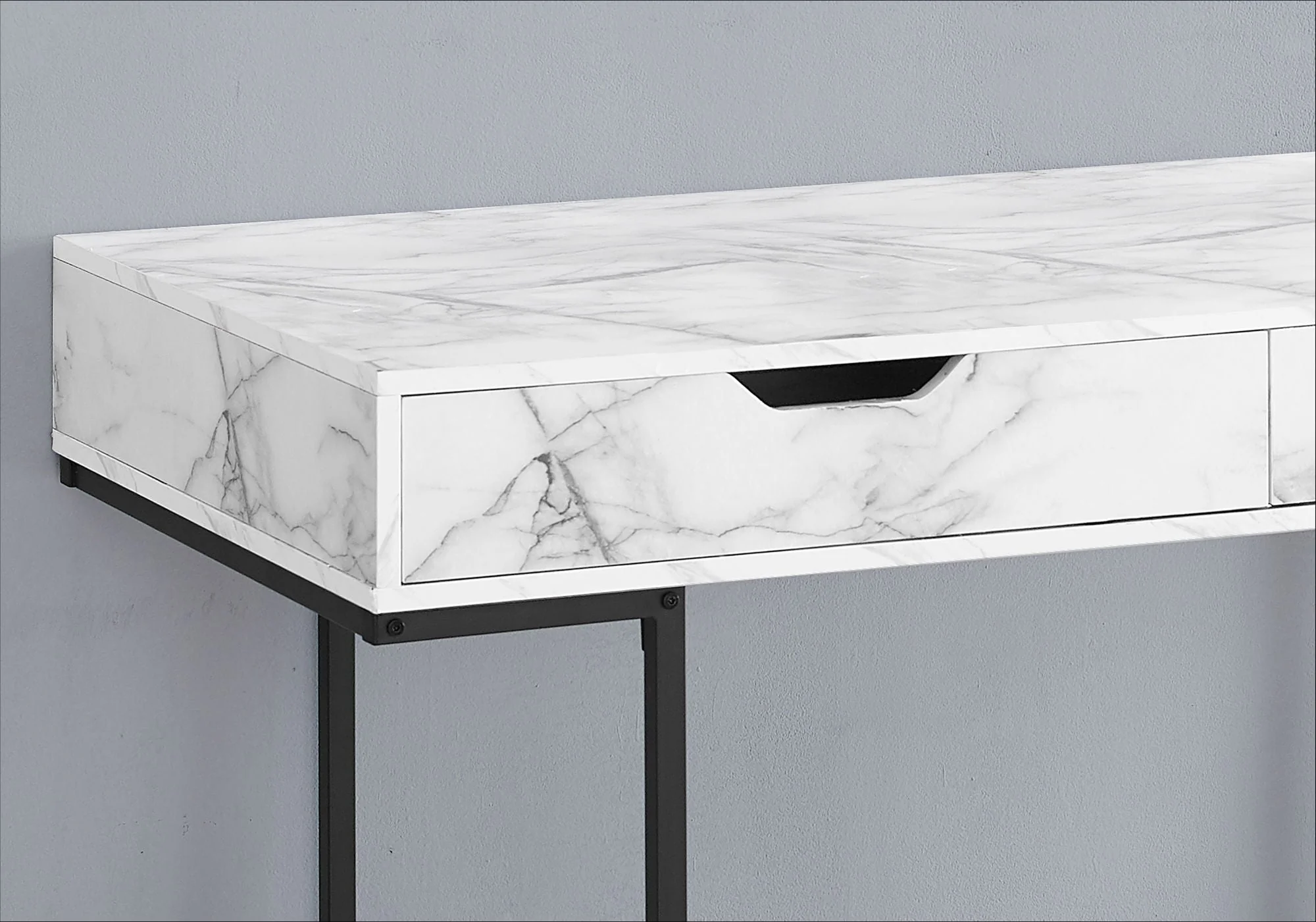 Computer Desk For Home Office, Laptop, Storage Drawers, Contemporary & Modern - Image 13