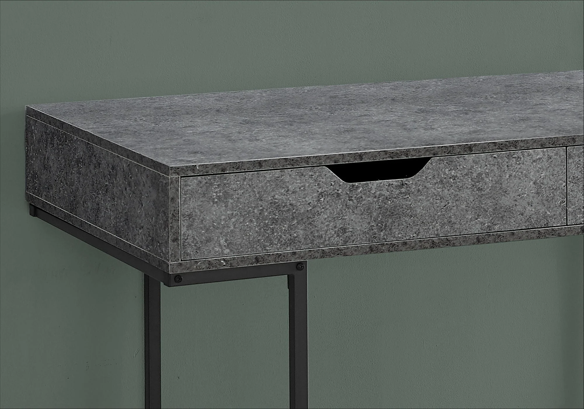 Computer Desk For Home Office, Laptop, Storage Drawers, Contemporary & Modern - Image 17
