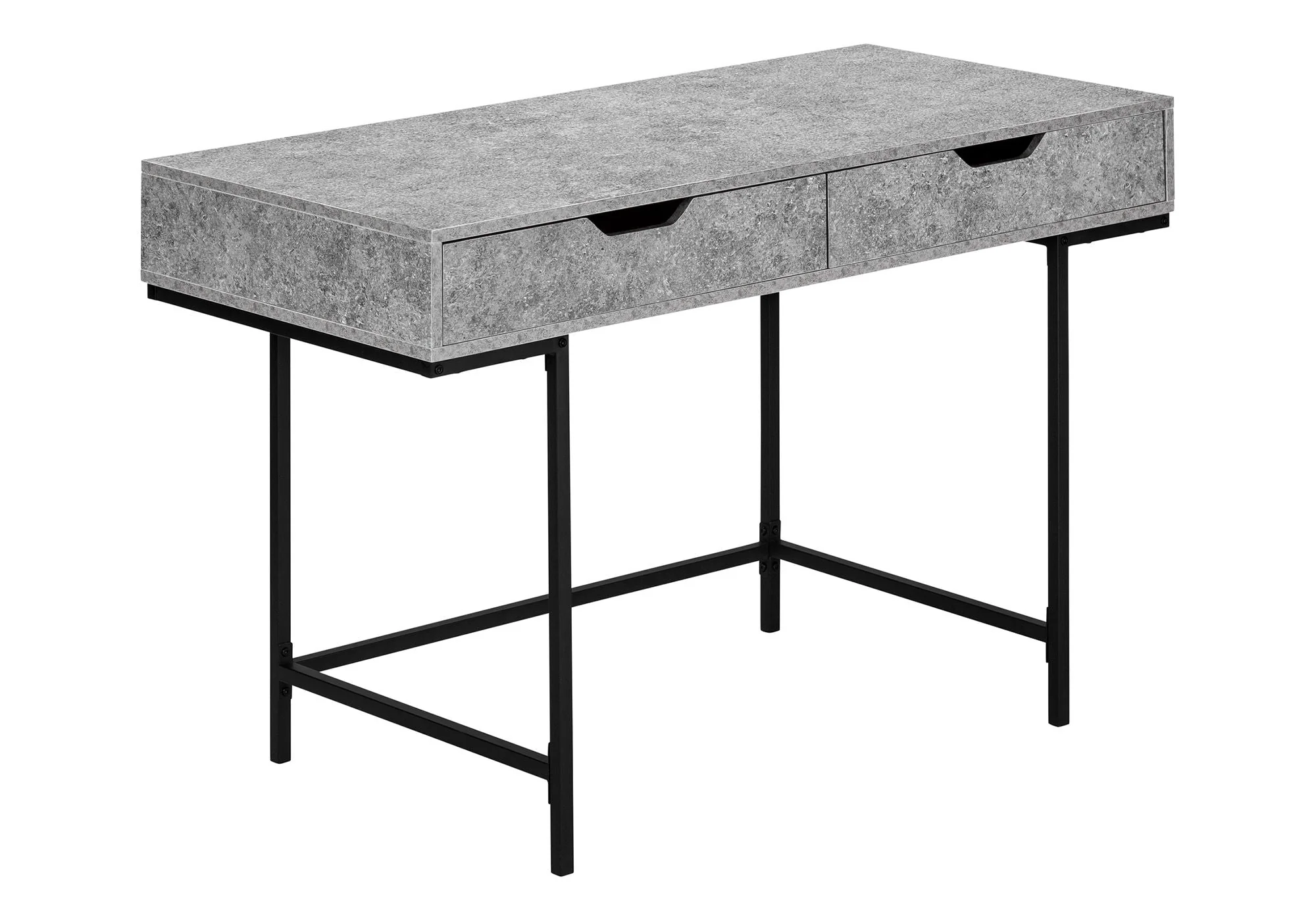 Computer Desk For Home Office, Laptop, Storage Drawers, Contemporary & Modern - Image 4