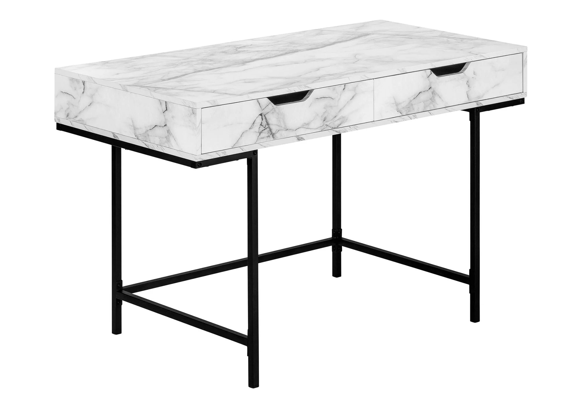 Computer Desk For Home Office, Laptop, Storage Drawers, Contemporary & Modern - Image 5