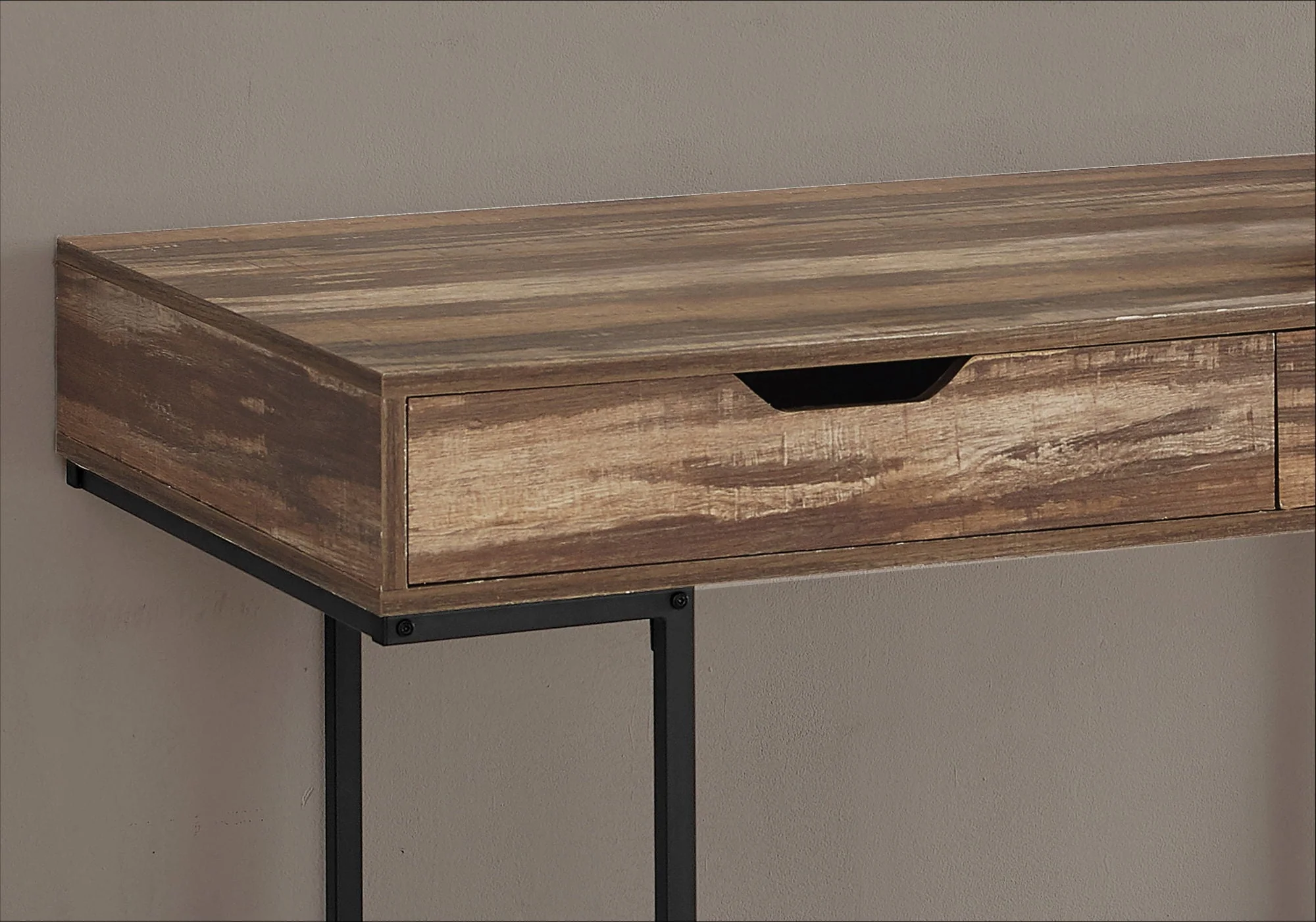 Computer Desk For Home Office, Laptop, Storage Drawers, Contemporary & Modern - Image 8