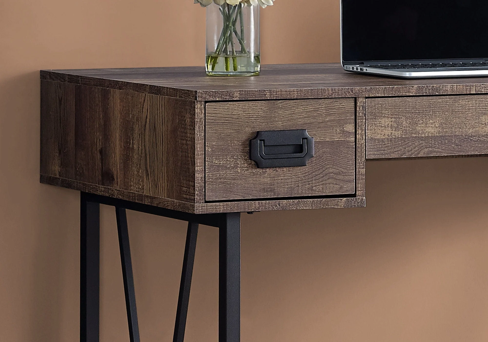 Computer Desk For Home Office, Laptop, Storage Drawers, Transitional - Image 8