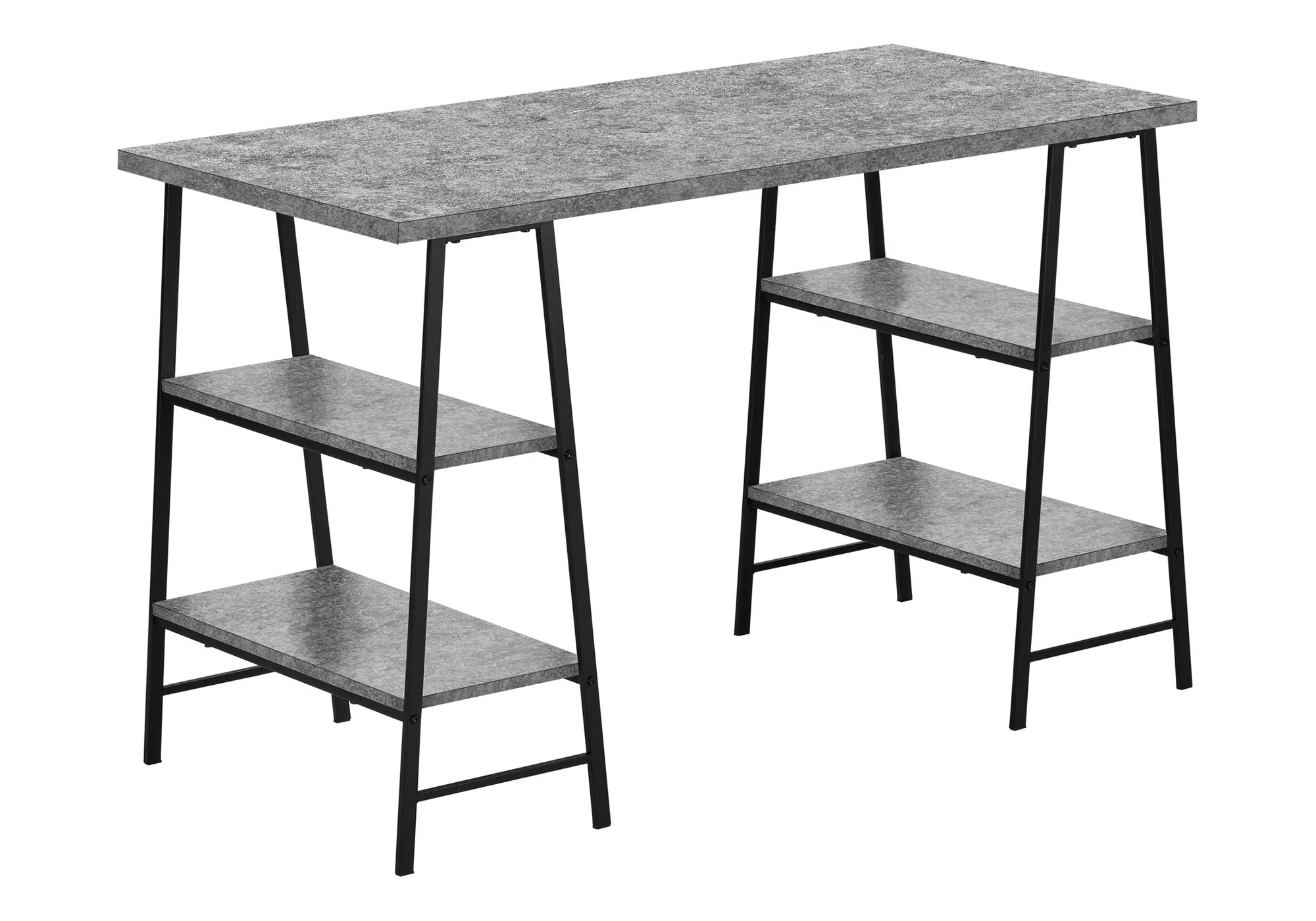 Computer Desk For Home Office, Laptop, Storage Shelves, Contemporary & Modern - Image 18