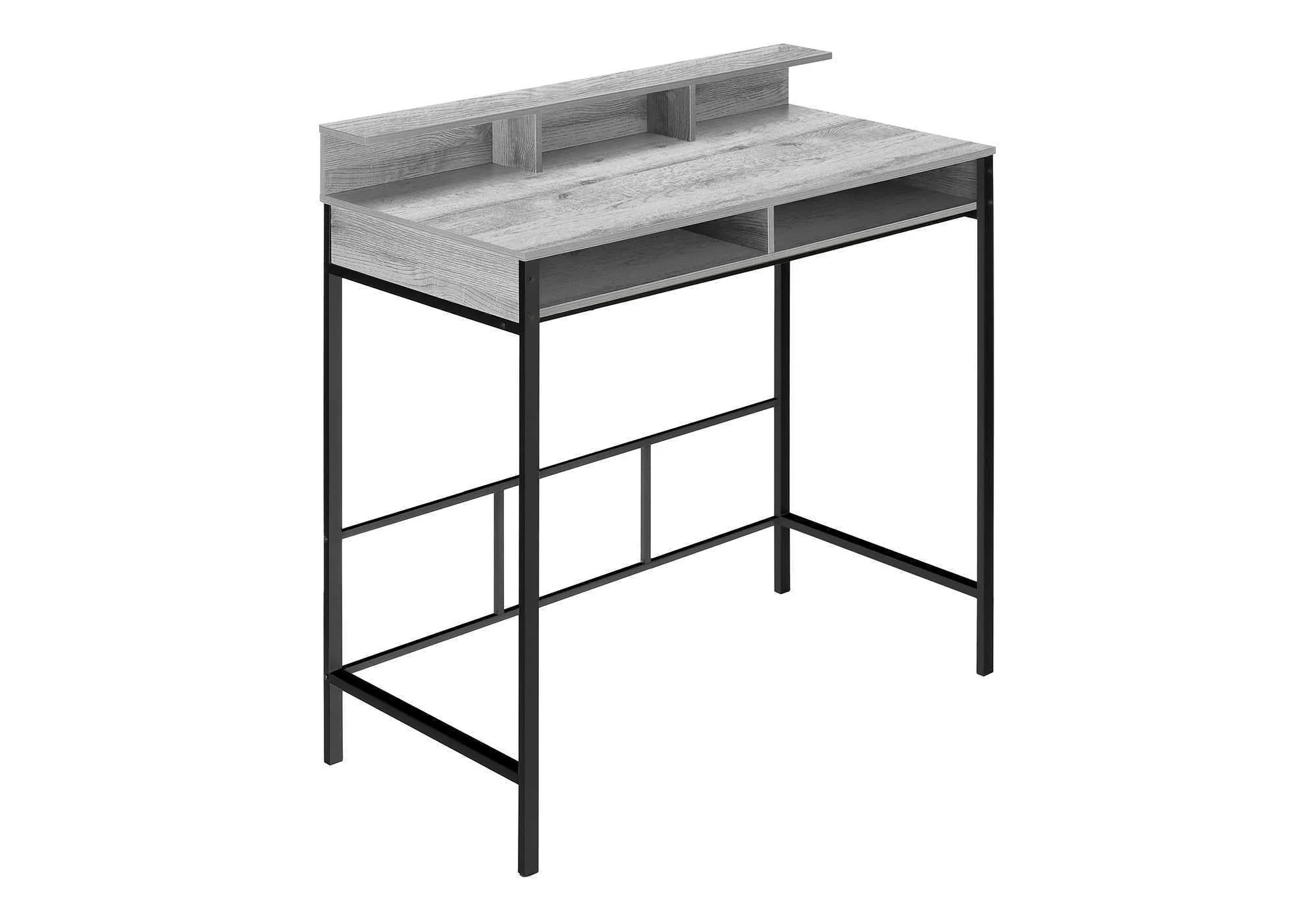 Computer Desk For Home Office, Standing, Storage Shelves, Laptop, Contemporary & Modern - Image 12