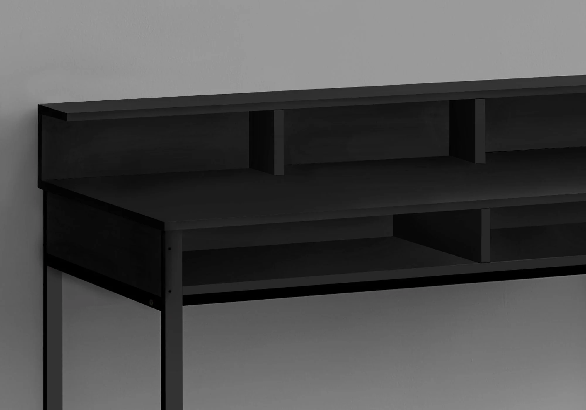 Computer Desk For Home Office, Standing, Storage Shelves, Laptop, Contemporary & Modern - Image 15
