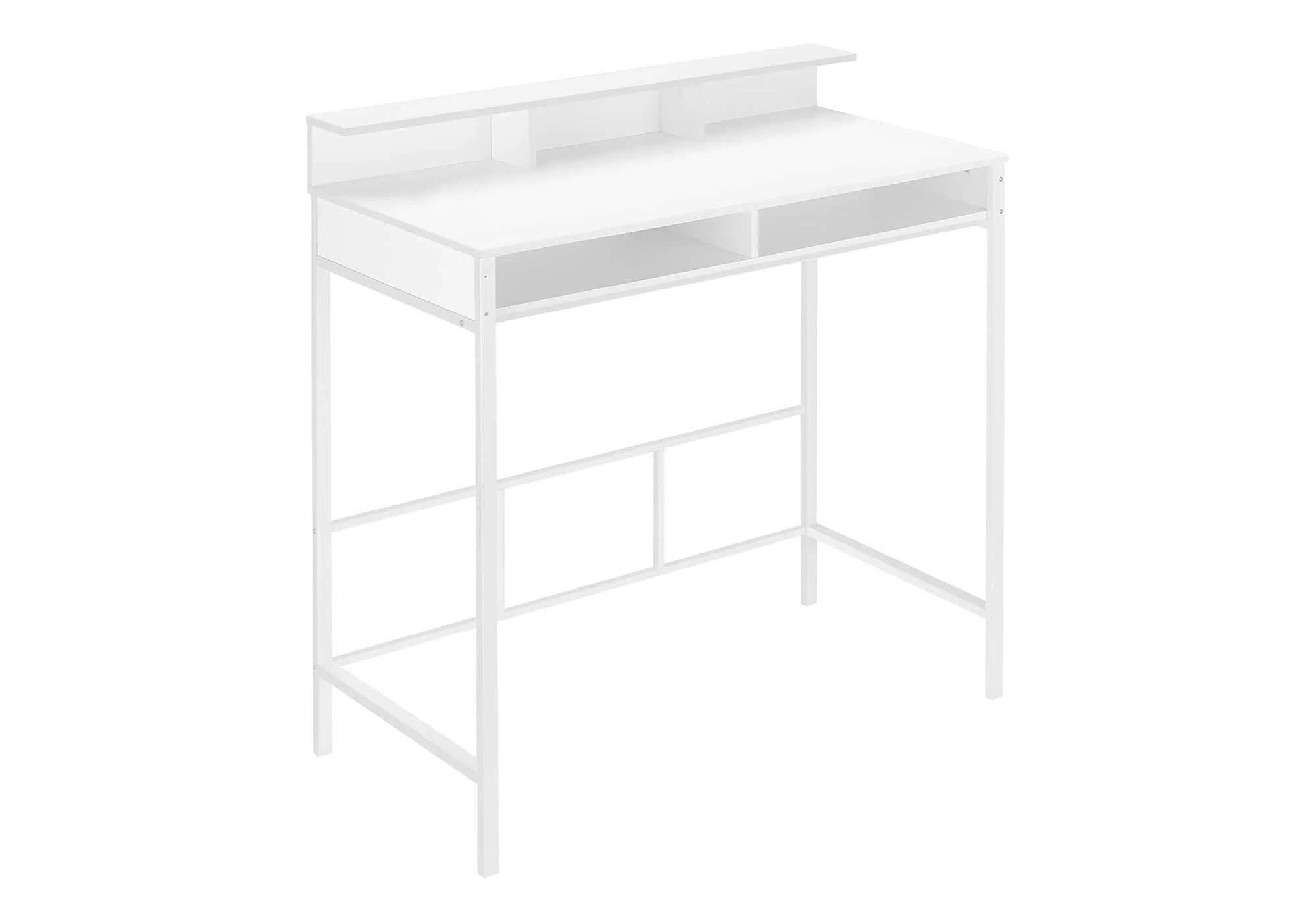 Computer Desk For Home Office, Standing, Storage Shelves, Laptop, Contemporary & Modern - Image 16