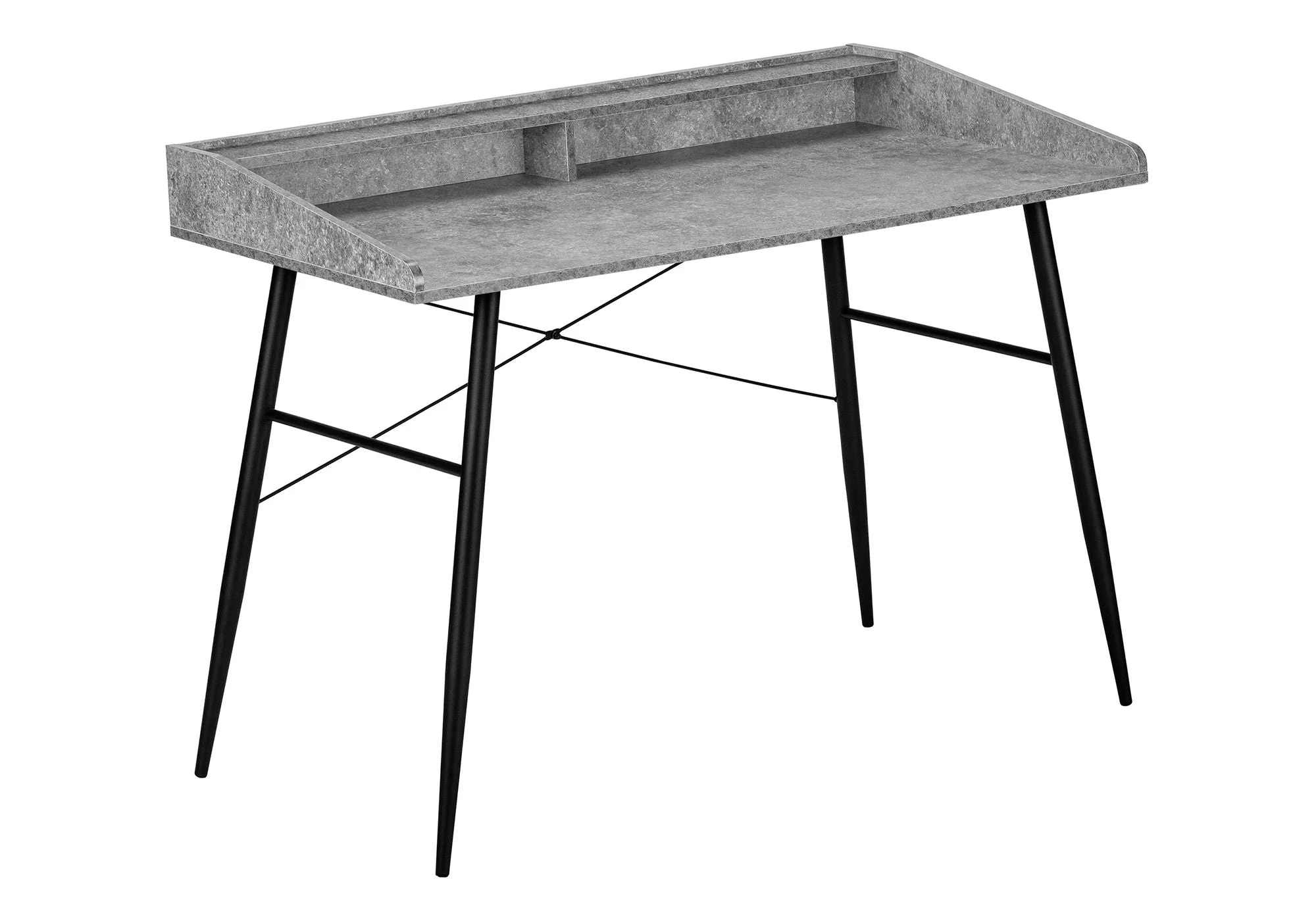 Computer Desk For Home Office, Sturdy Construction, Storage Shelves - Image 10