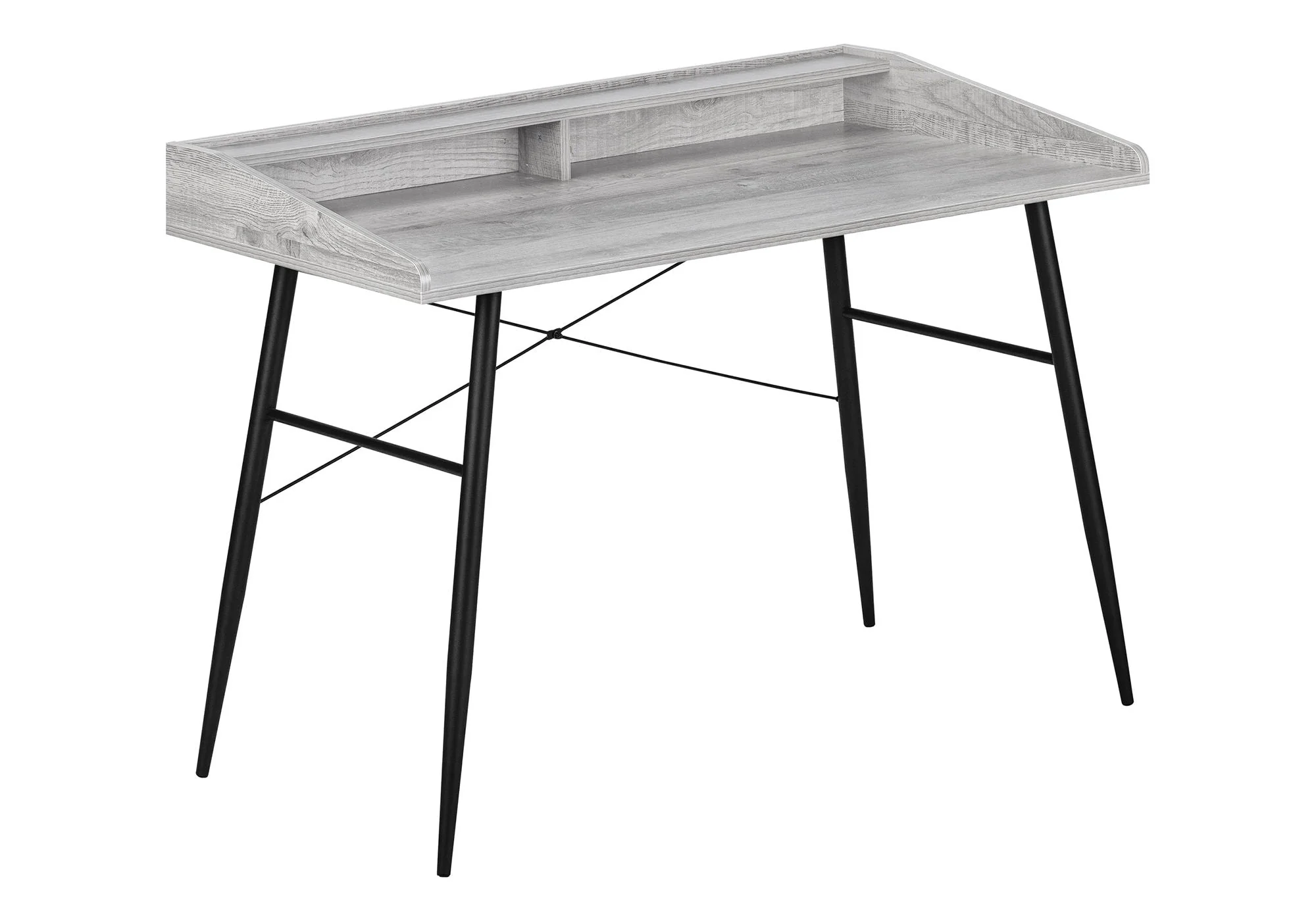 Computer Desk For Home Office, Sturdy Construction, Storage Shelves - Image 2