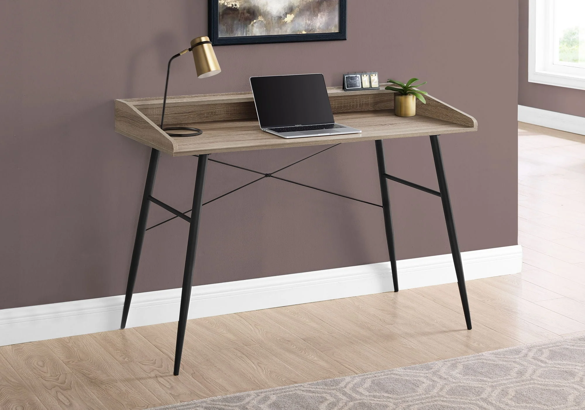 Computer Desk For Home Office, Sturdy Construction, Storage Shelves - Image 20